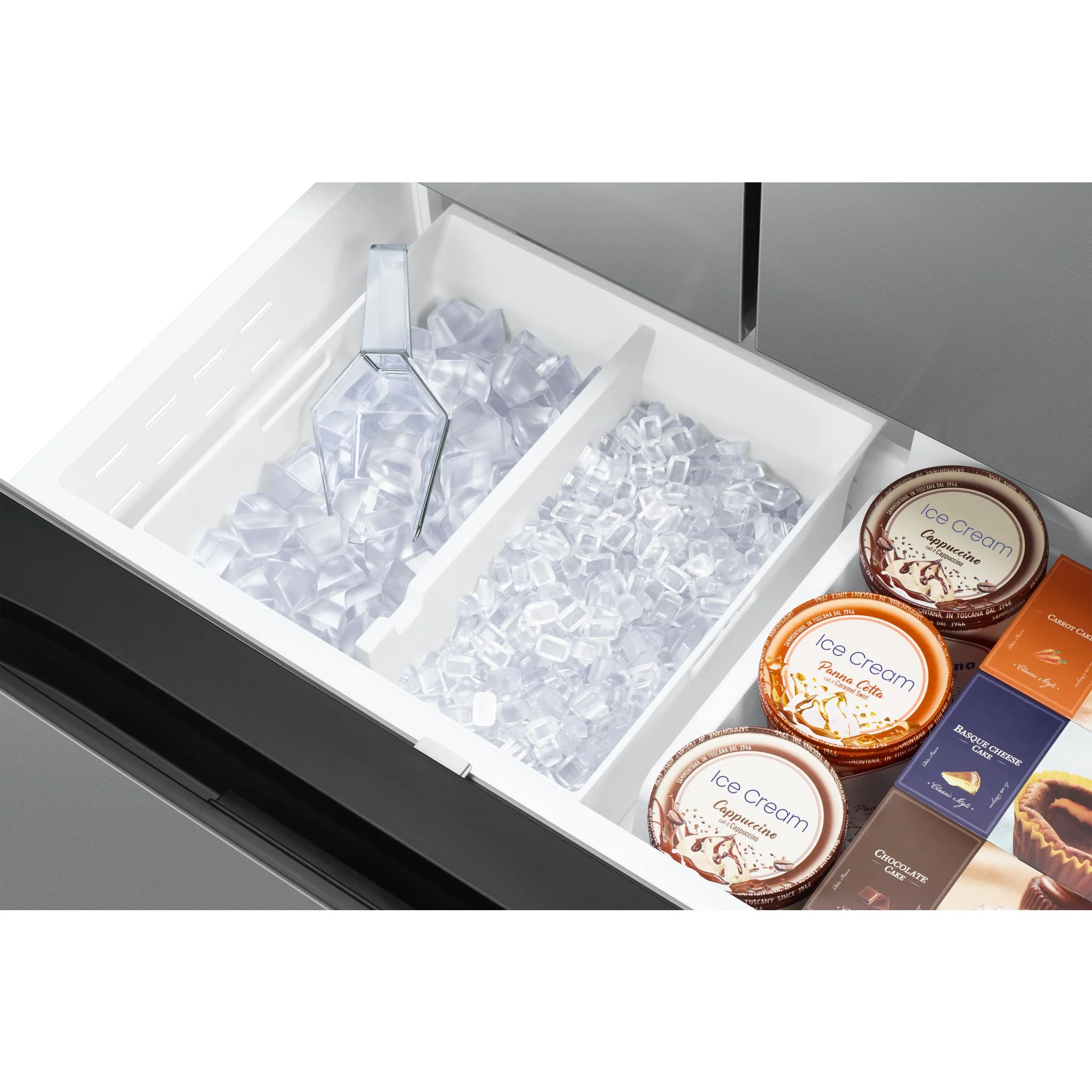 Samsung Counter Depth Fridge (RF27CG5100SRAA) - SmudgeProof Stainless Steel - Image 9