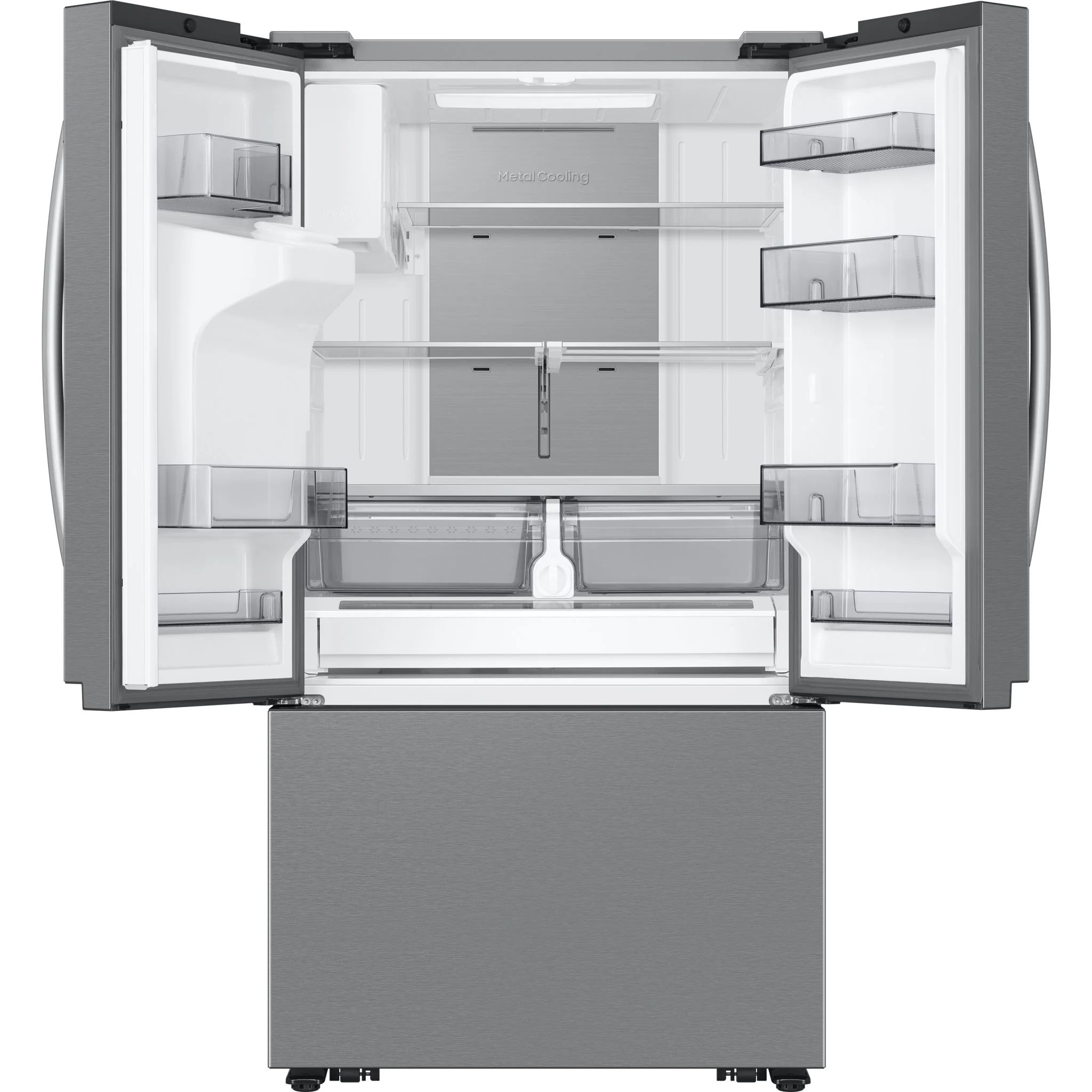 Samsung Counter Depth Fridge (RF27CG5400SRAA) - SmudgeProof Stainless Steel - Image 4