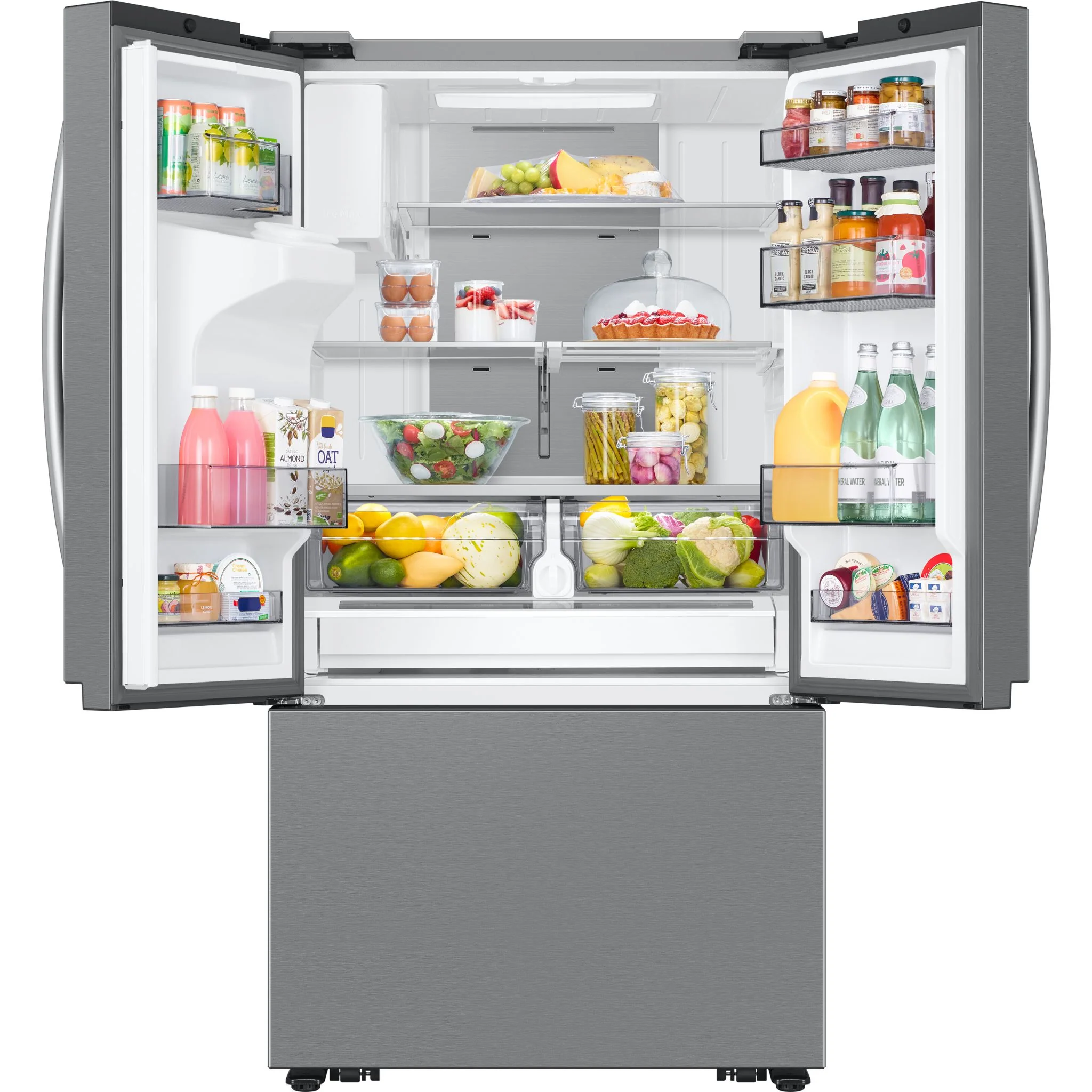 Samsung Counter Depth Fridge (RF27CG5400SRAA) - SmudgeProof Stainless Steel - Image 5