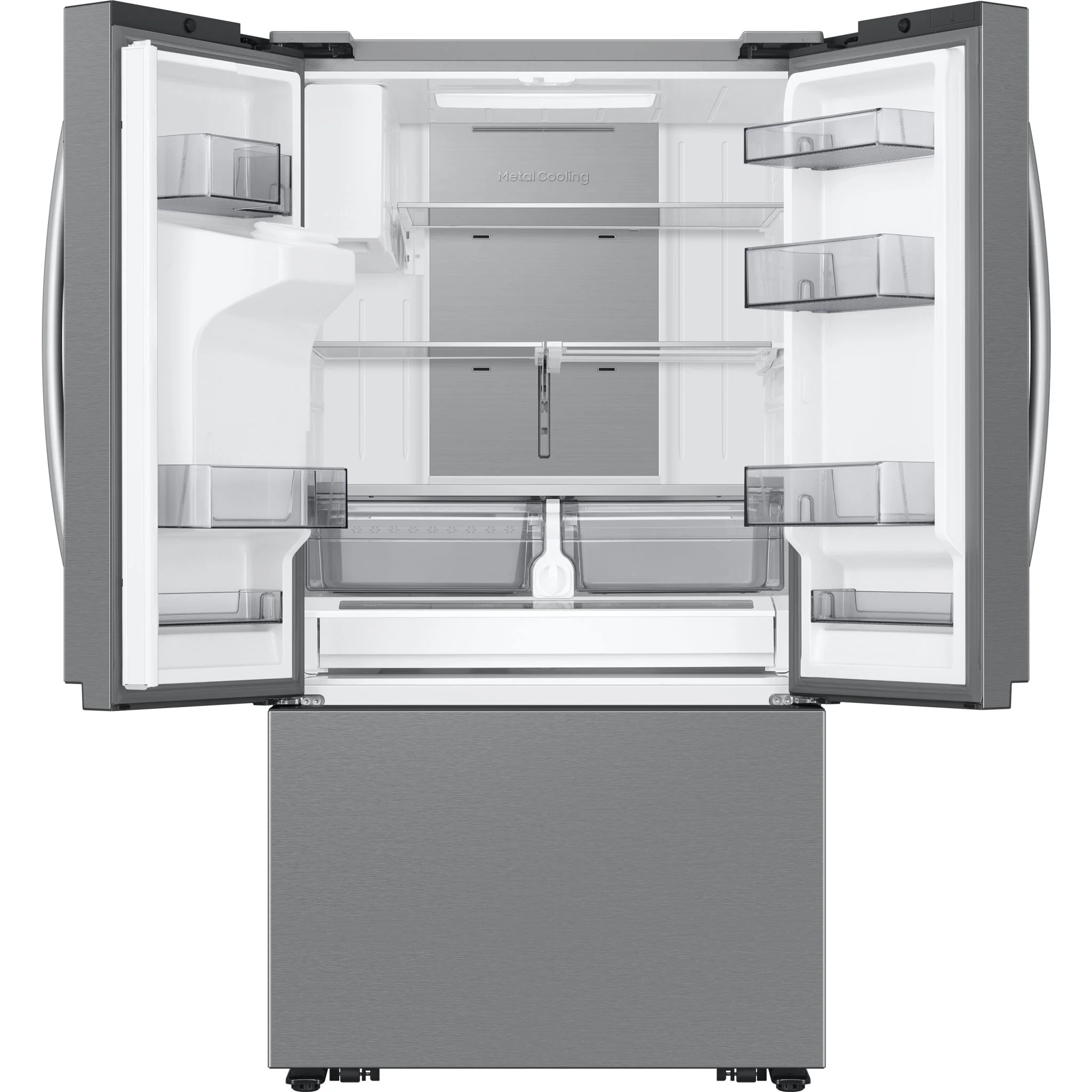 Samsung Counter Depth Fridge (RF27CG5900SRAC) - SmudgeProof Stainless Steel - Image 4