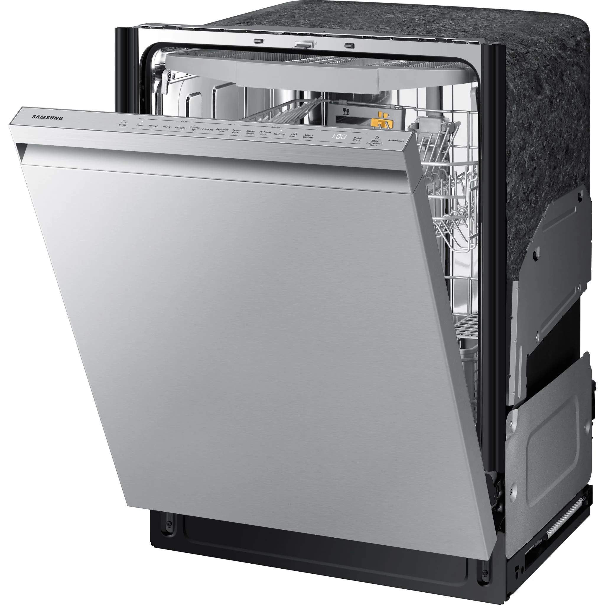 Samsung Dishwasher (DW80B6060US) - Stainless Steel - Image 3