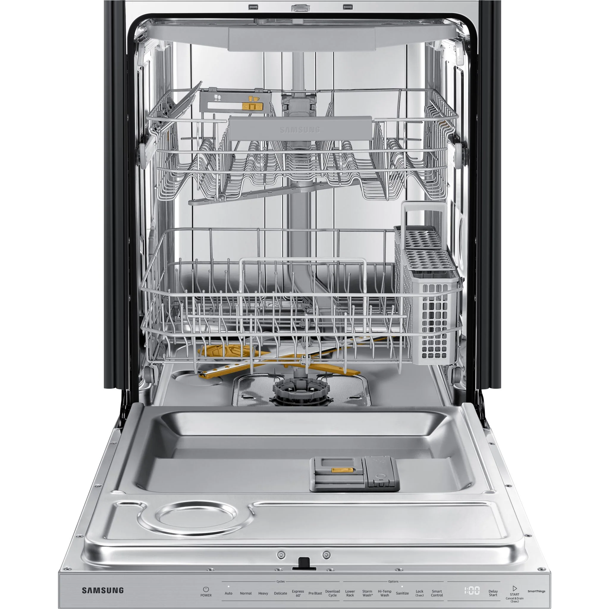 Samsung Dishwasher (DW80B6060US) - Stainless Steel - Image 4