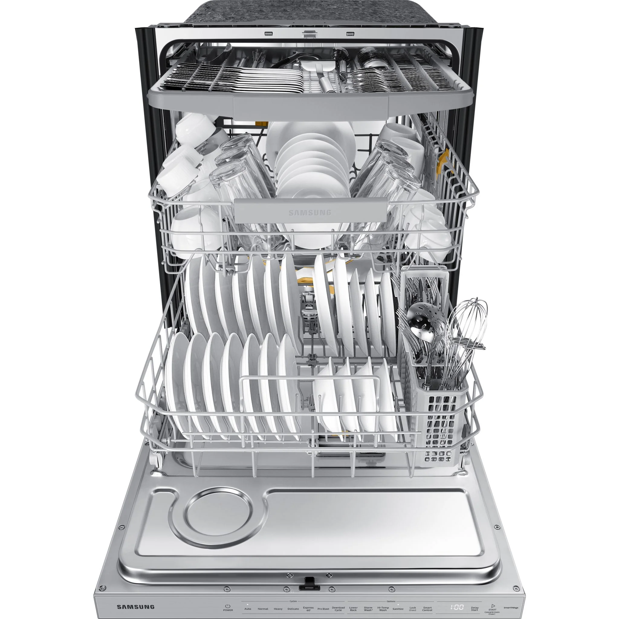 Samsung Dishwasher (DW80B6060US) - Stainless Steel - Image 6
