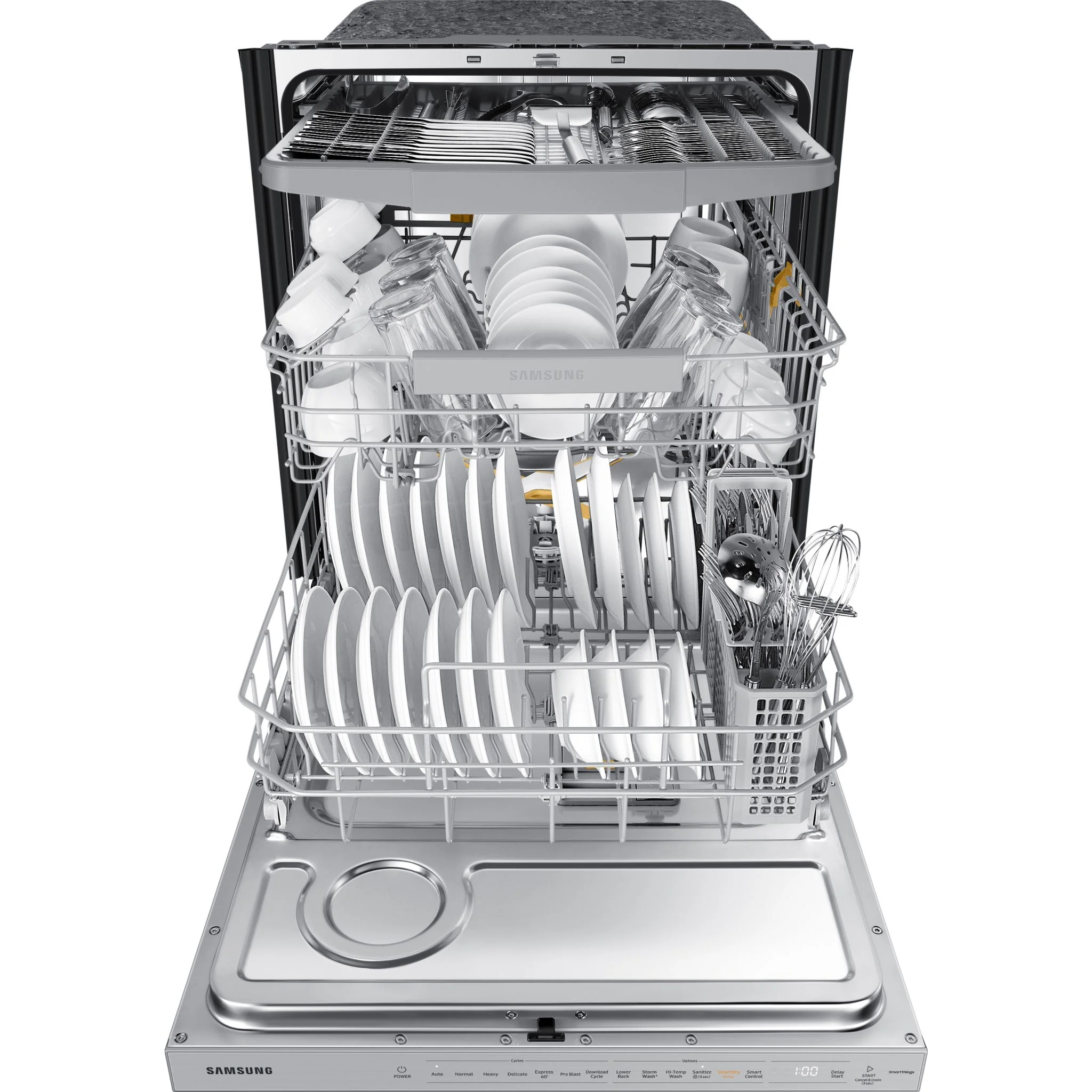 Samsung Dishwasher (DW80B7070US) - Stainless Steel - Image 6