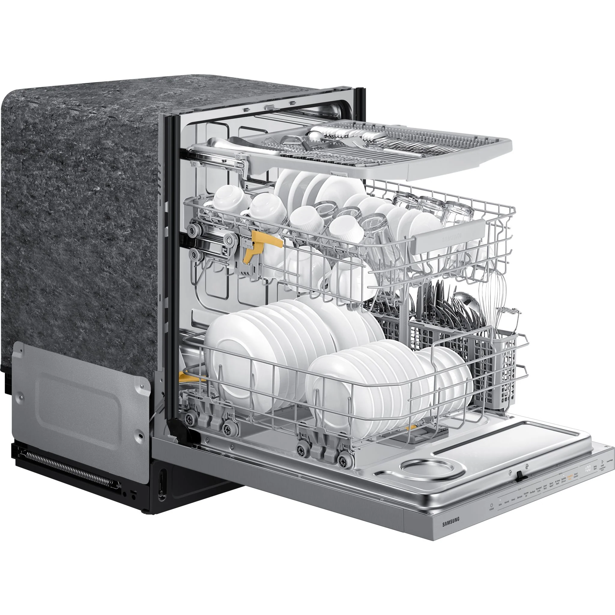 Samsung Dishwasher (DW80B7070US) - Stainless Steel - Image 8