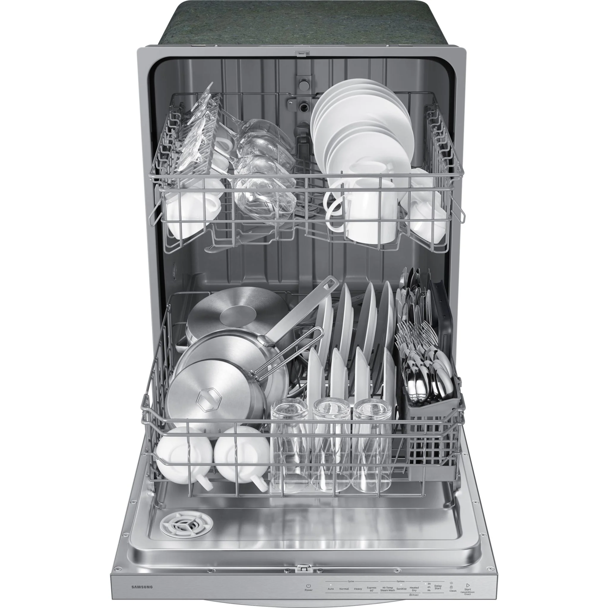 Samsung Dishwasher (DW80CG4021SRAA) - Fingerprint Resistant Stainless Steel - Image 5