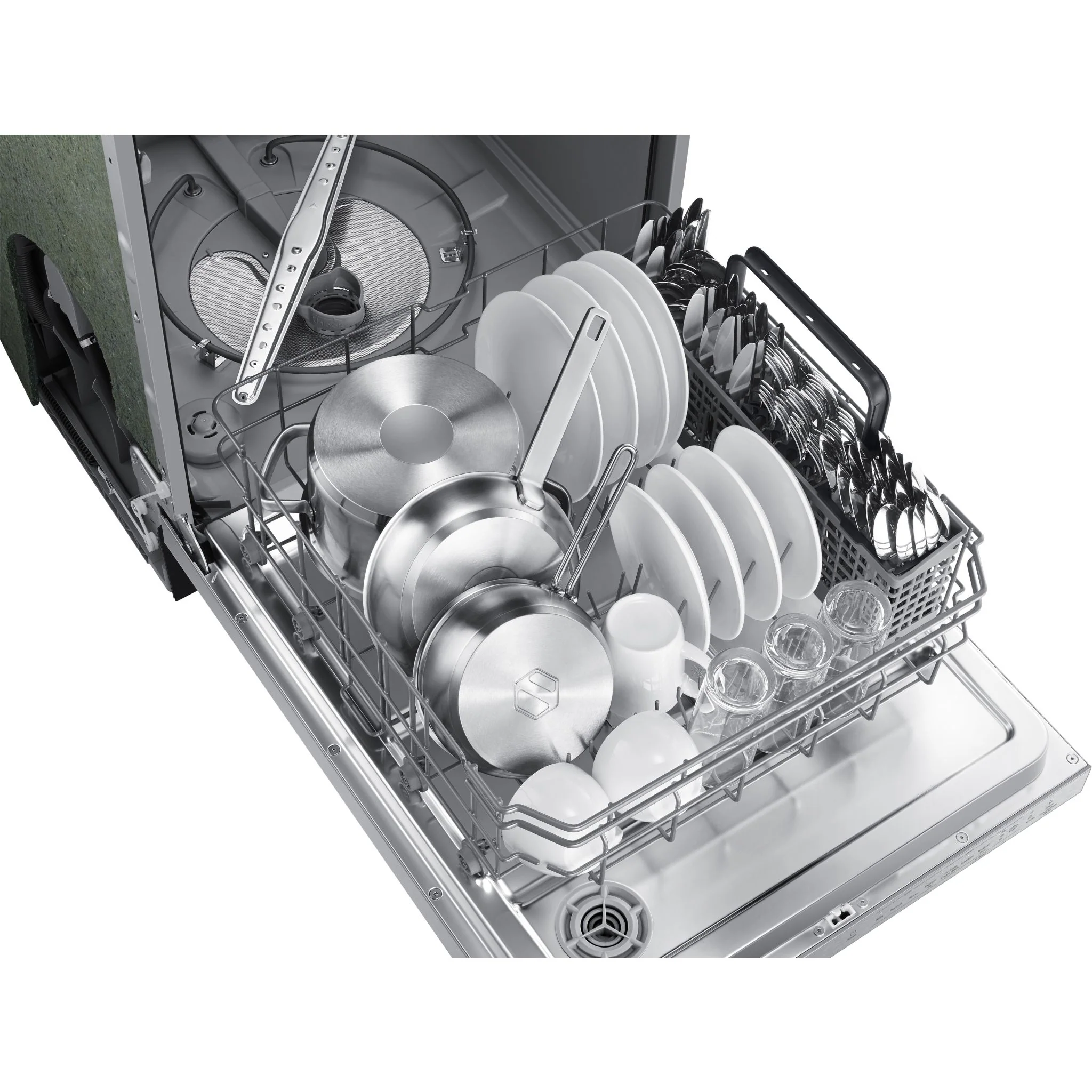 Samsung Dishwasher (DW80CG4021SRAA) - Fingerprint Resistant Stainless Steel - Image 7