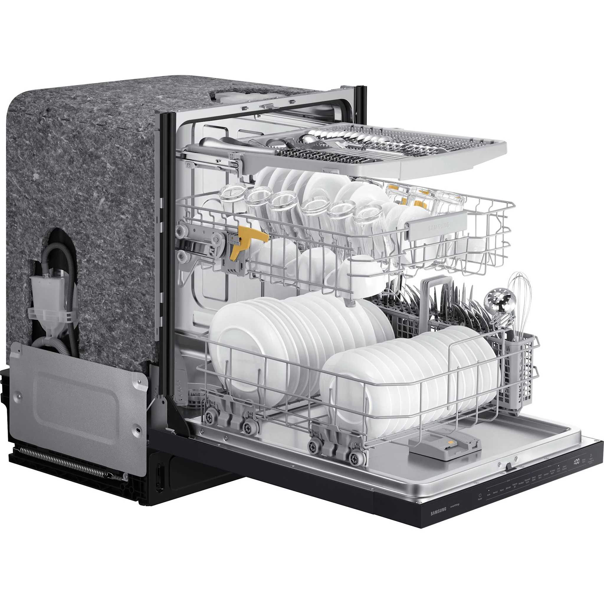 Samsung Dishwasher (DW80CG5450MTAA) - Matte Black Stainless Steel - Image 6