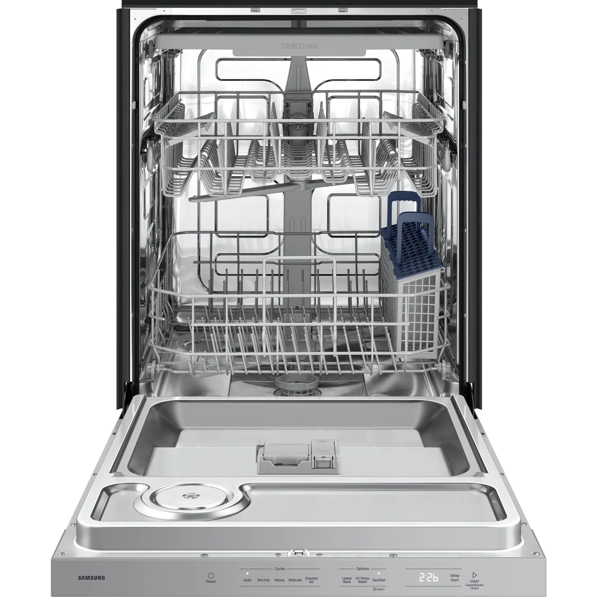 Samsung Dishwasher (DW80DG5500SRAA) - Stainless Steel - Image 4