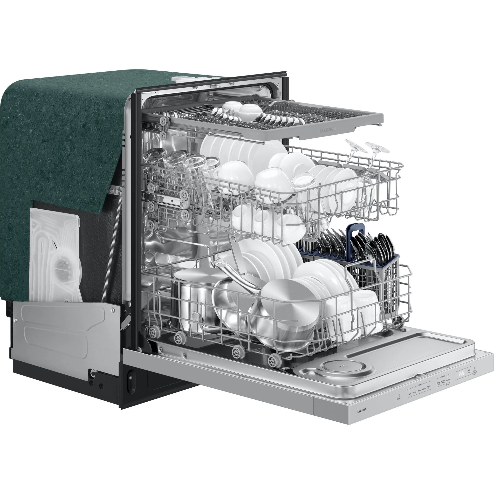 Samsung Dishwasher (DW80DG5500SRAA) - Stainless Steel - Image 6