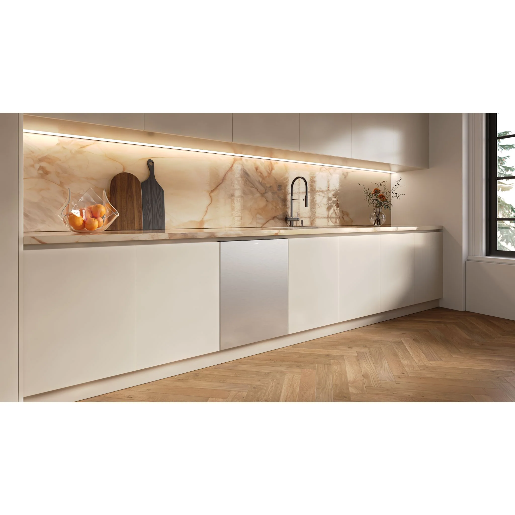 Samsung Dishwasher (DW90F89P0USRAA) - Stainless Steel - Image 12