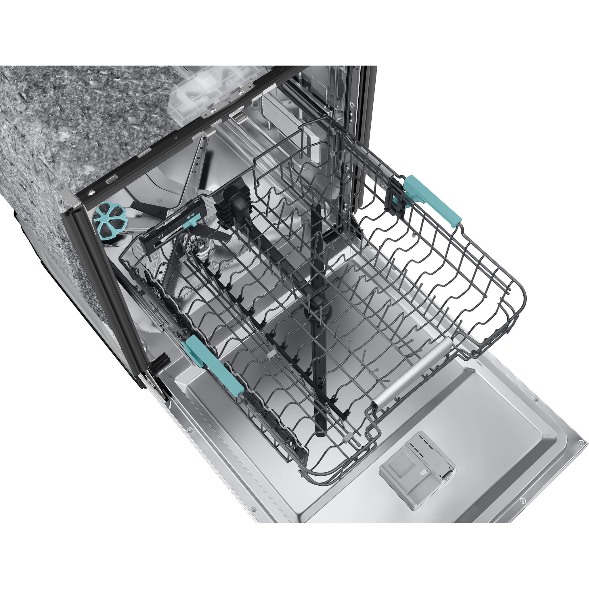 Samsung Dishwasher (DW90F89T0U12AA) - White Glass - Image 5