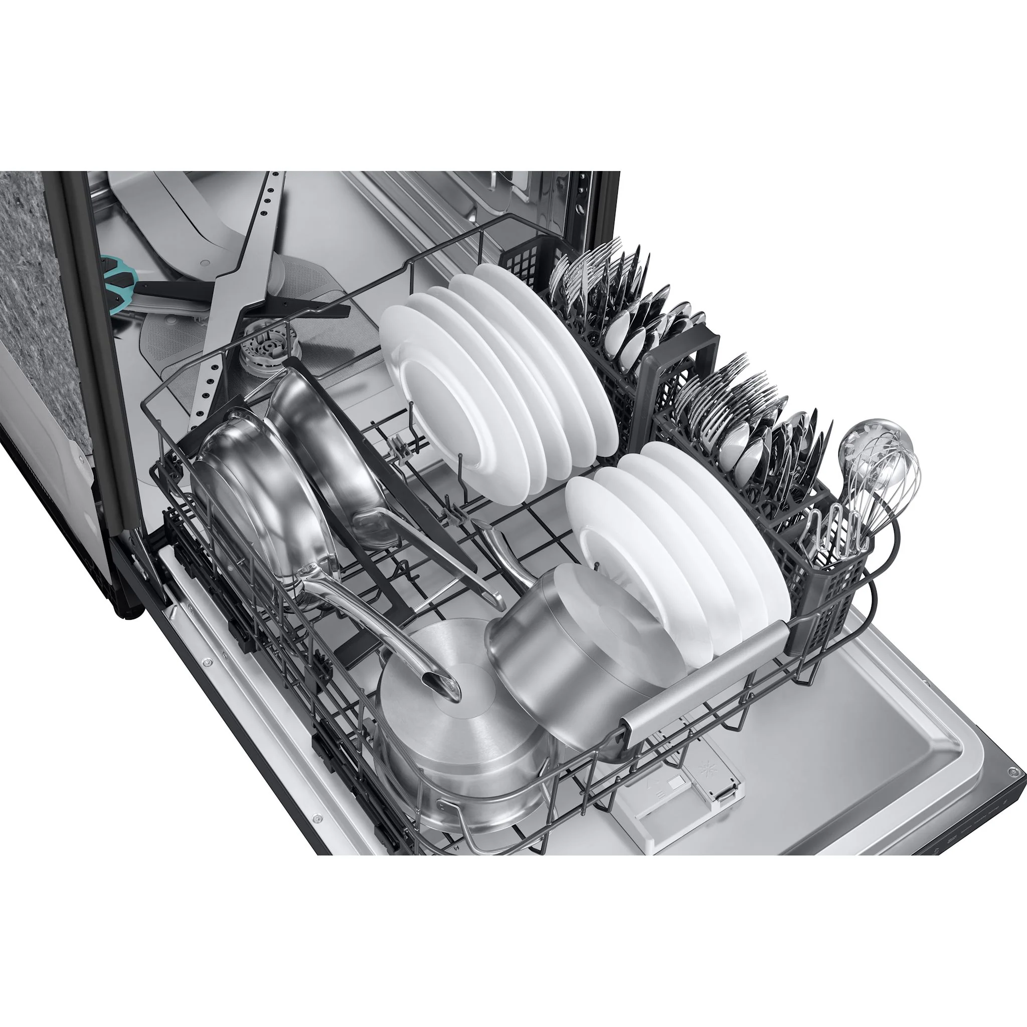 Samsung Dishwasher (DW90F89T0UMTAA) - Matte Black Stainless - Image 11