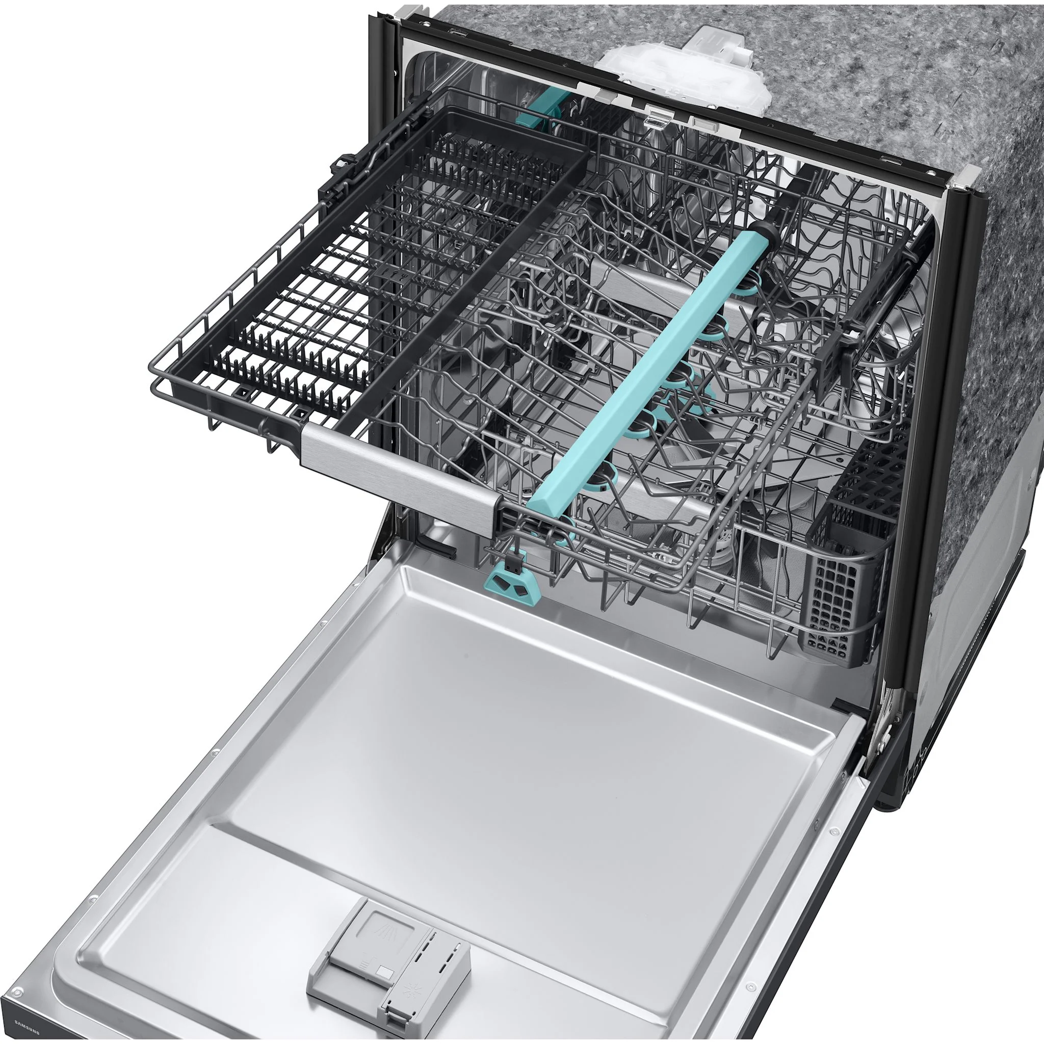 Samsung Dishwasher (DW90F89T0UMTAA) - Matte Black Stainless - Image 9