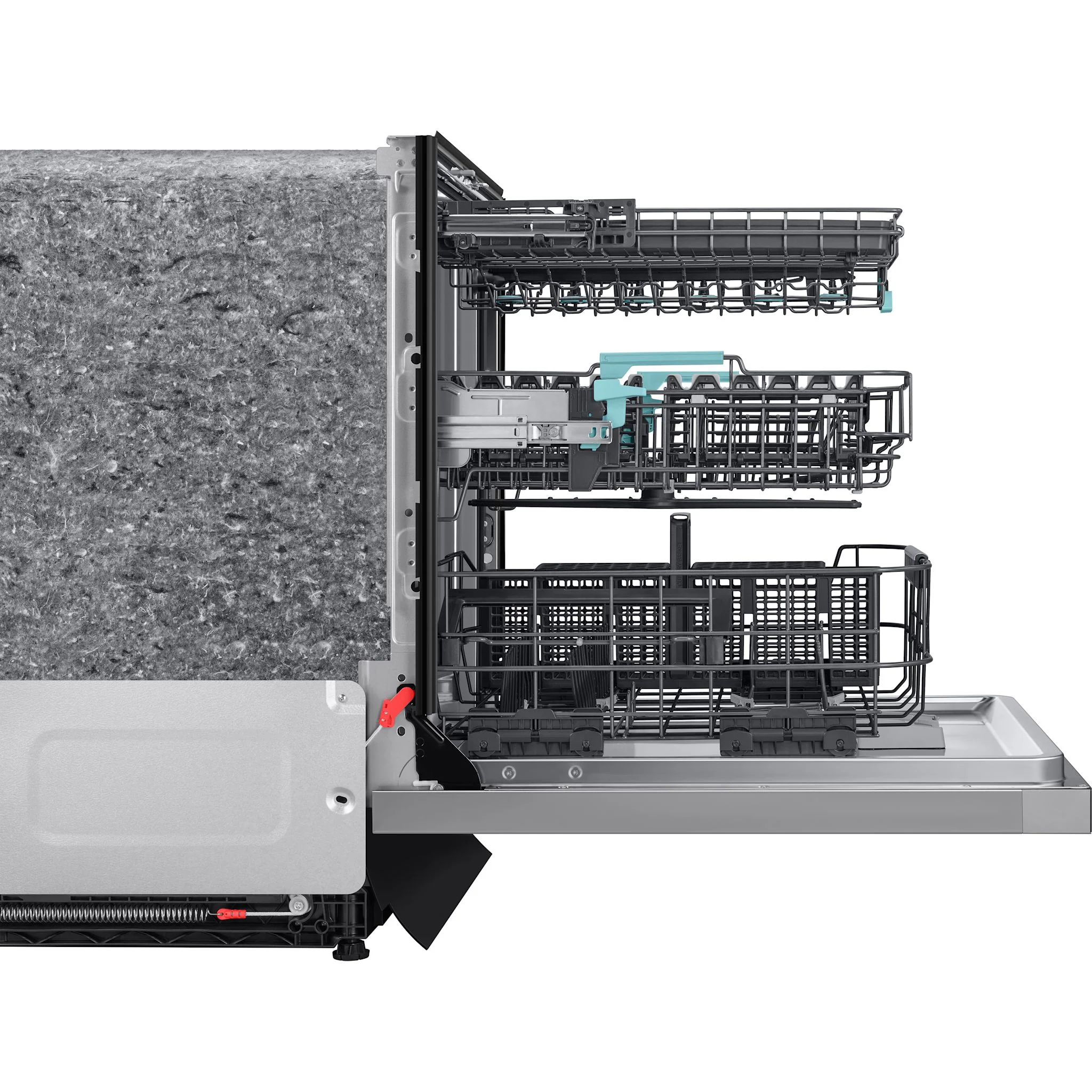 Samsung Dishwasher (DW90F89T0USRAA) - Stainless Steel - Image 11