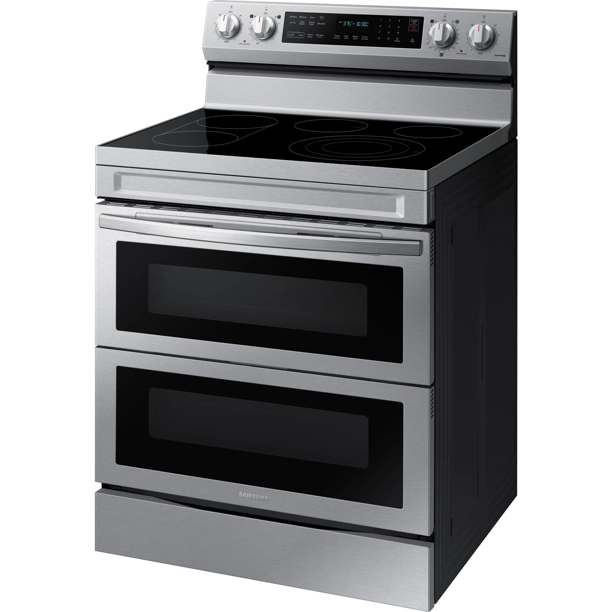 Samsung Double Oven Range (NE63A6751SS) - Stainless Steel - Image 3