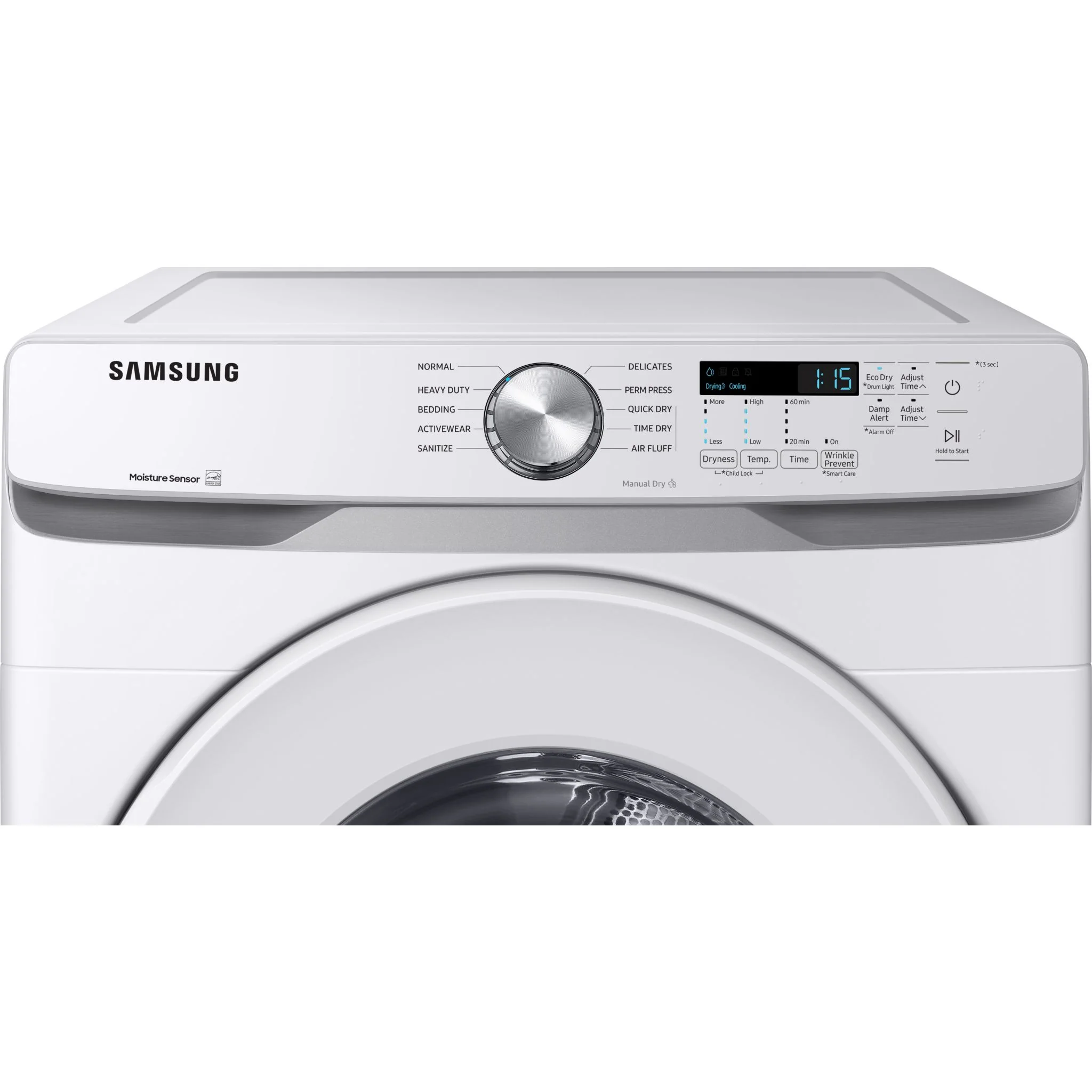 Samsung Dryer (DVE45T6005W) - White - Image 11