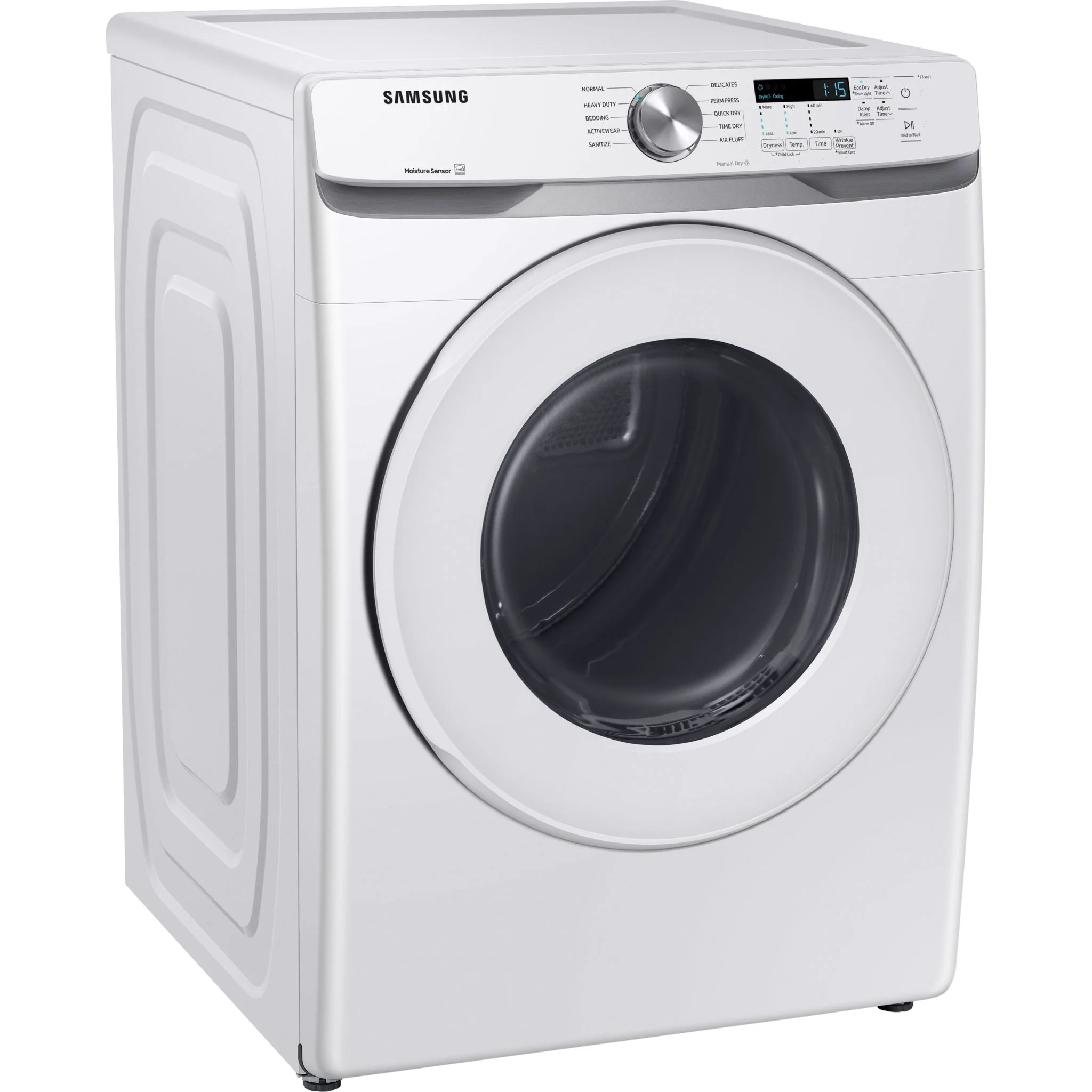 Samsung Dryer (DVE45T6005W) - White - Image 3