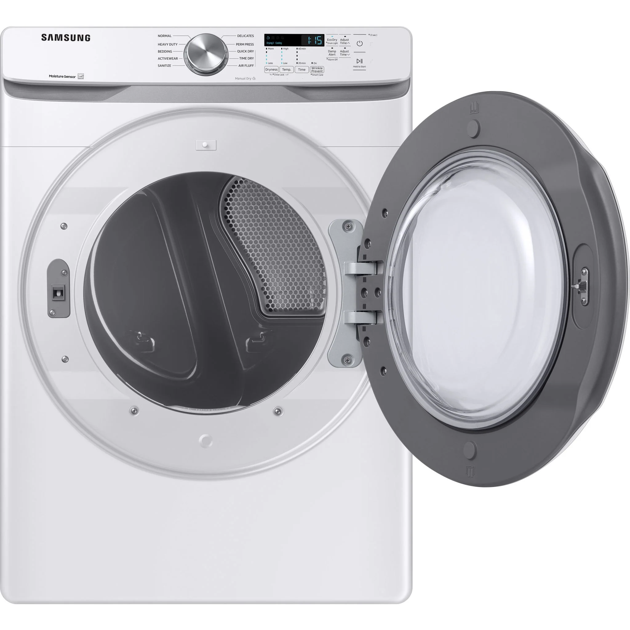 Samsung Dryer (DVE45T6005W) - White - Image 6
