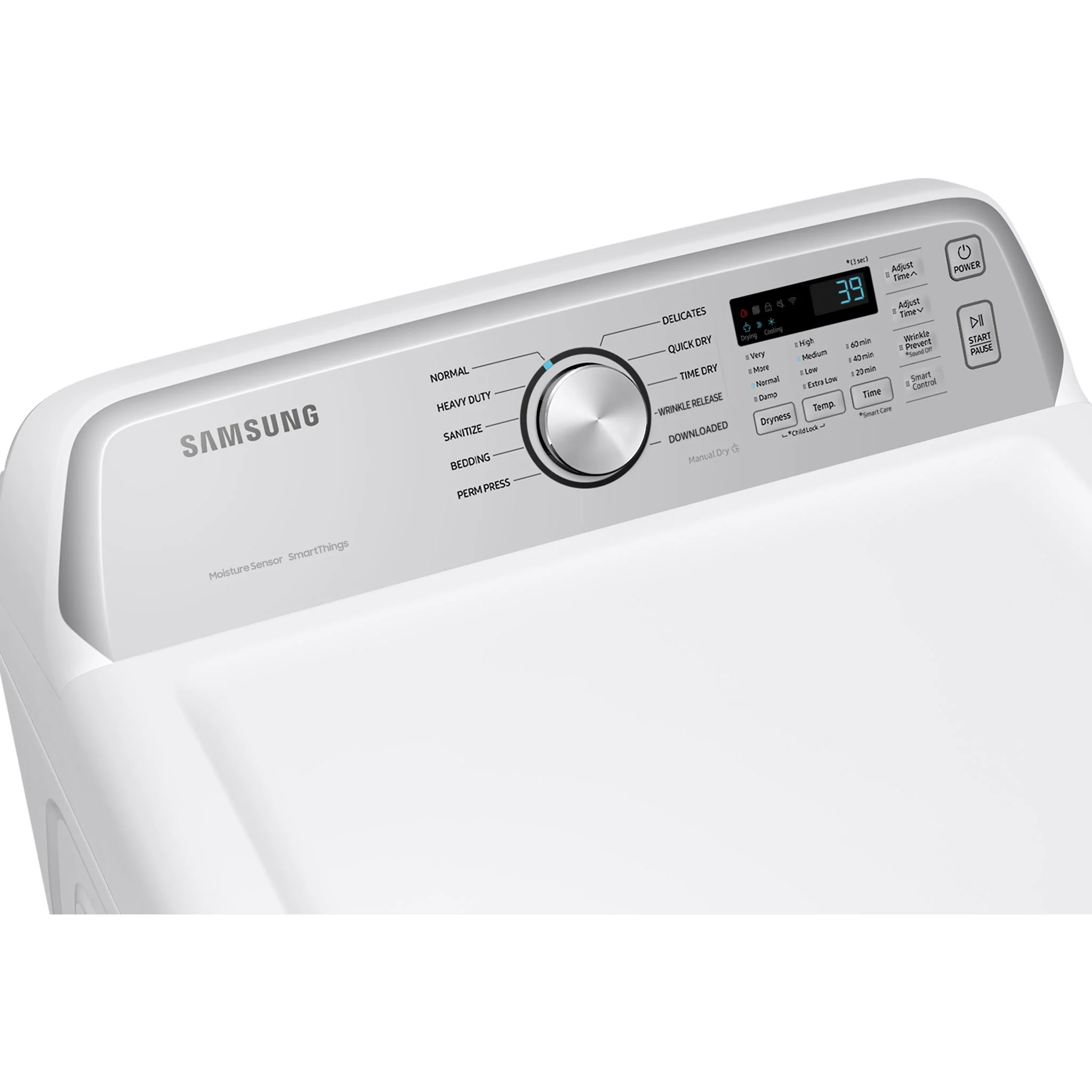 Samsung Dryer (DVE47CG3500WAC) - White - Image 4