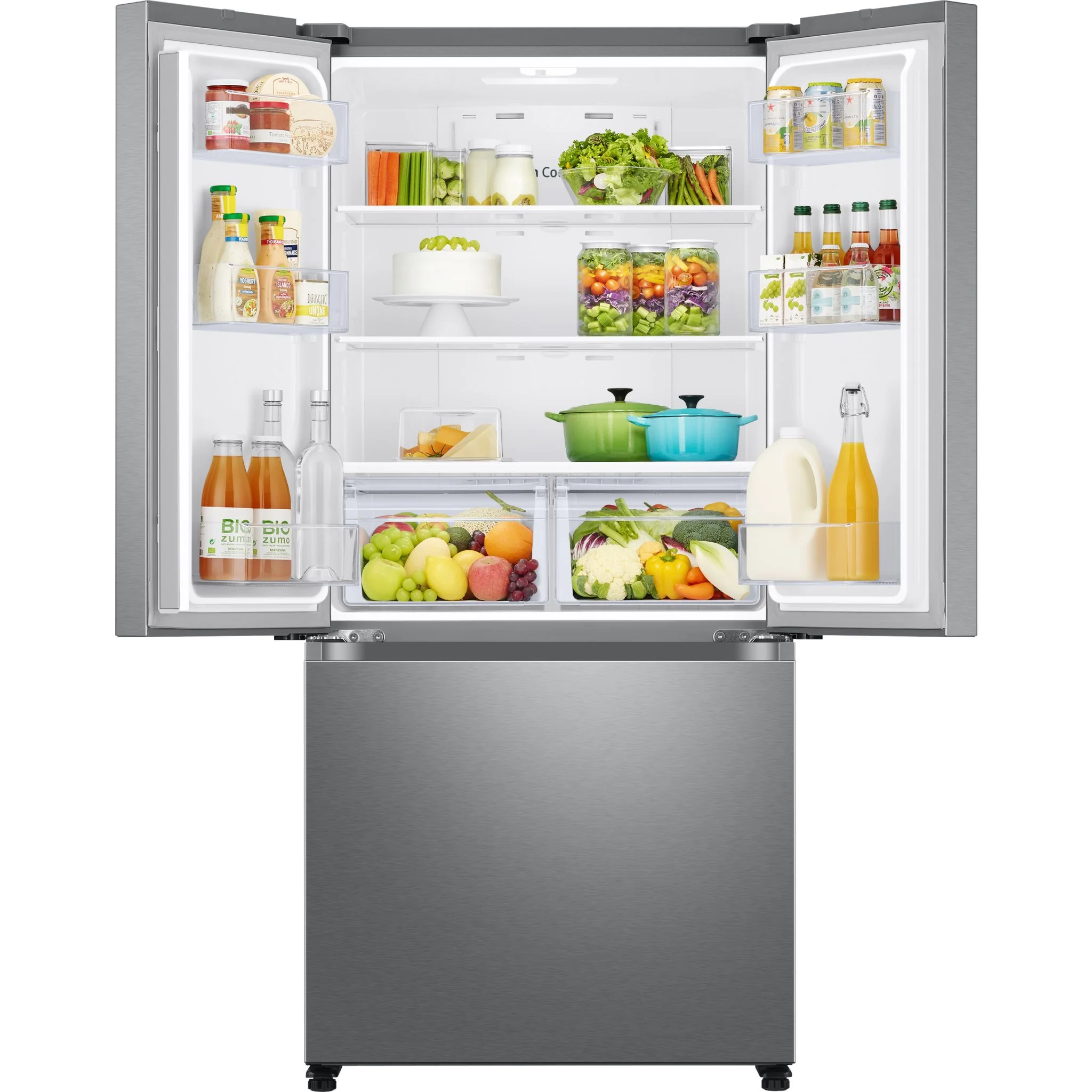 Samsung French Door Fridge (RF18A5101SR) - Stainless Steel - Image 5