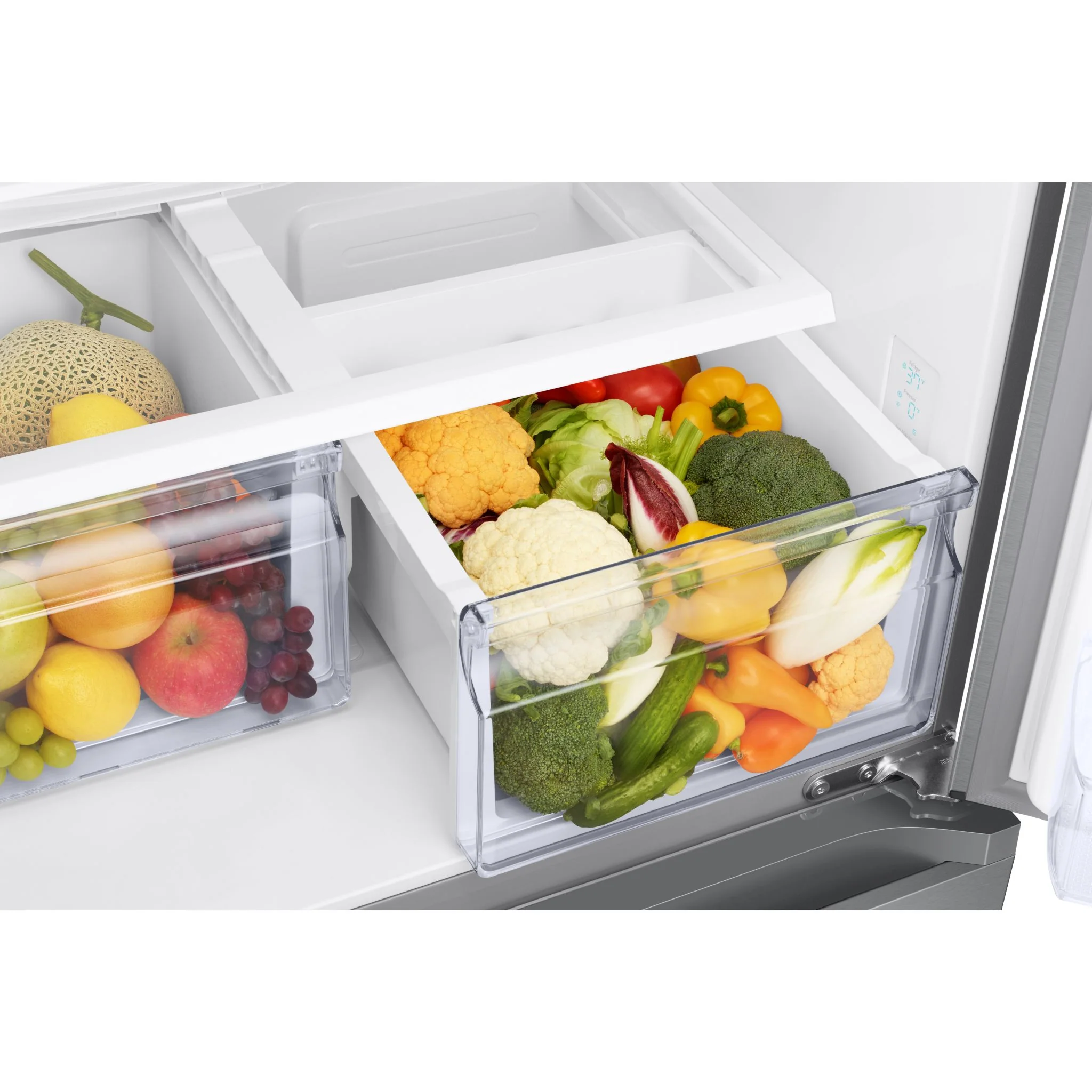 Samsung French Door Fridge (RF18A5101SR) - Stainless Steel - Image 7