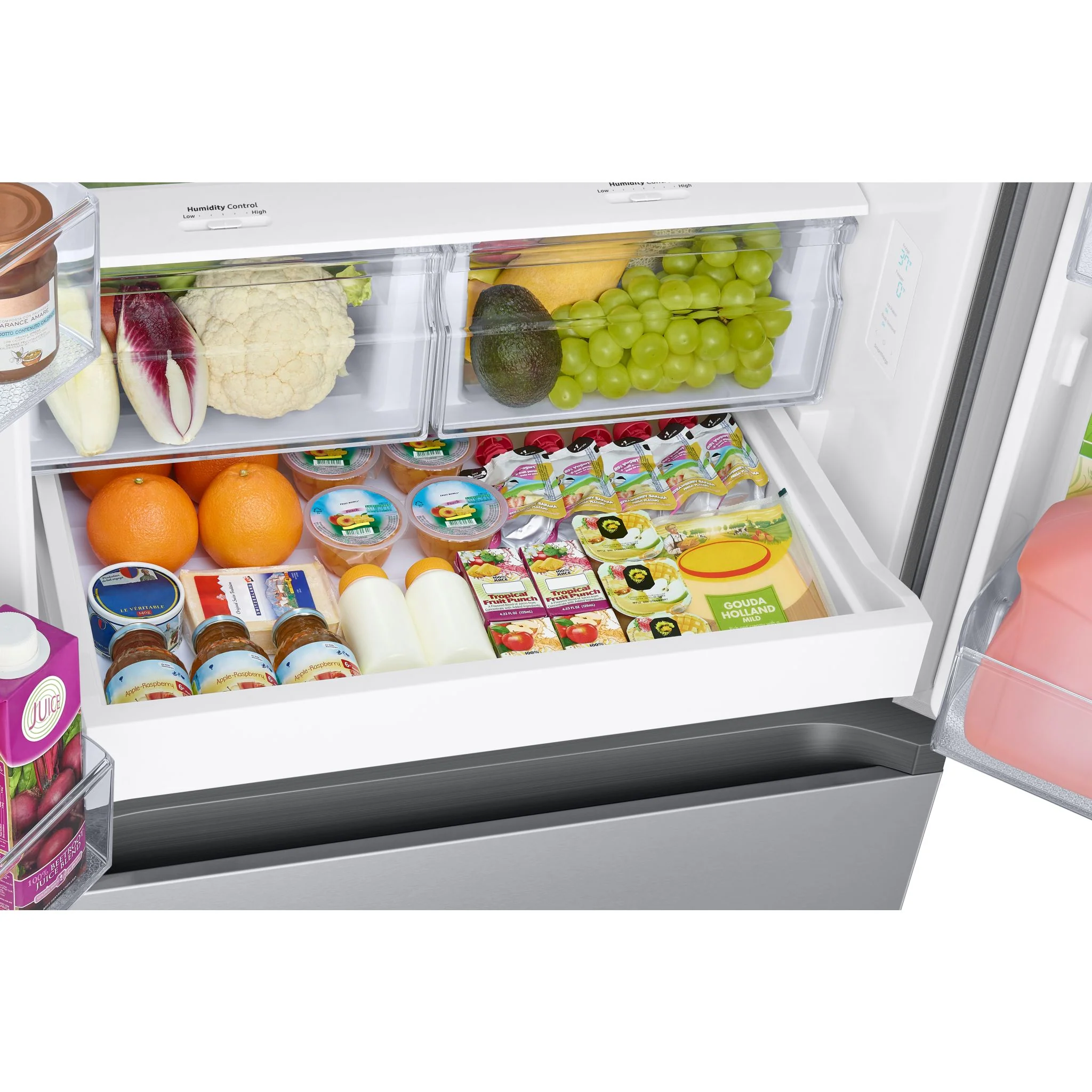 Samsung French Door Fridge (RF22A4111SR) - Stainless Steel - Image 10