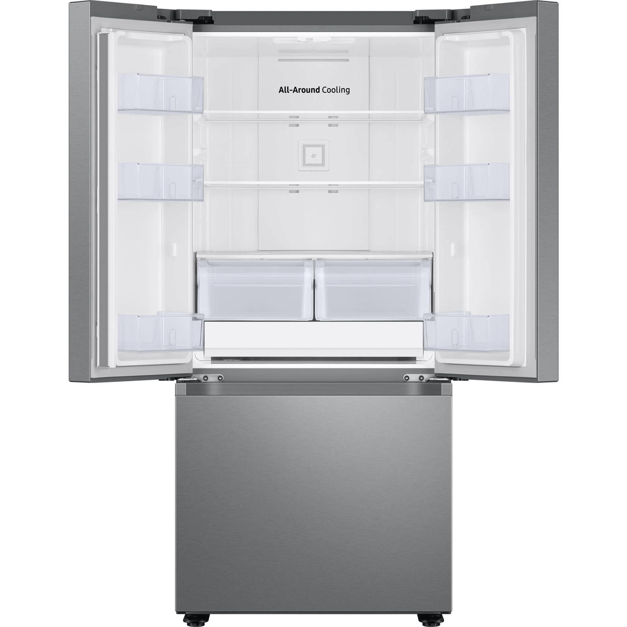 Samsung French Door Fridge (RF22A4111SR) - Stainless Steel - Image 4