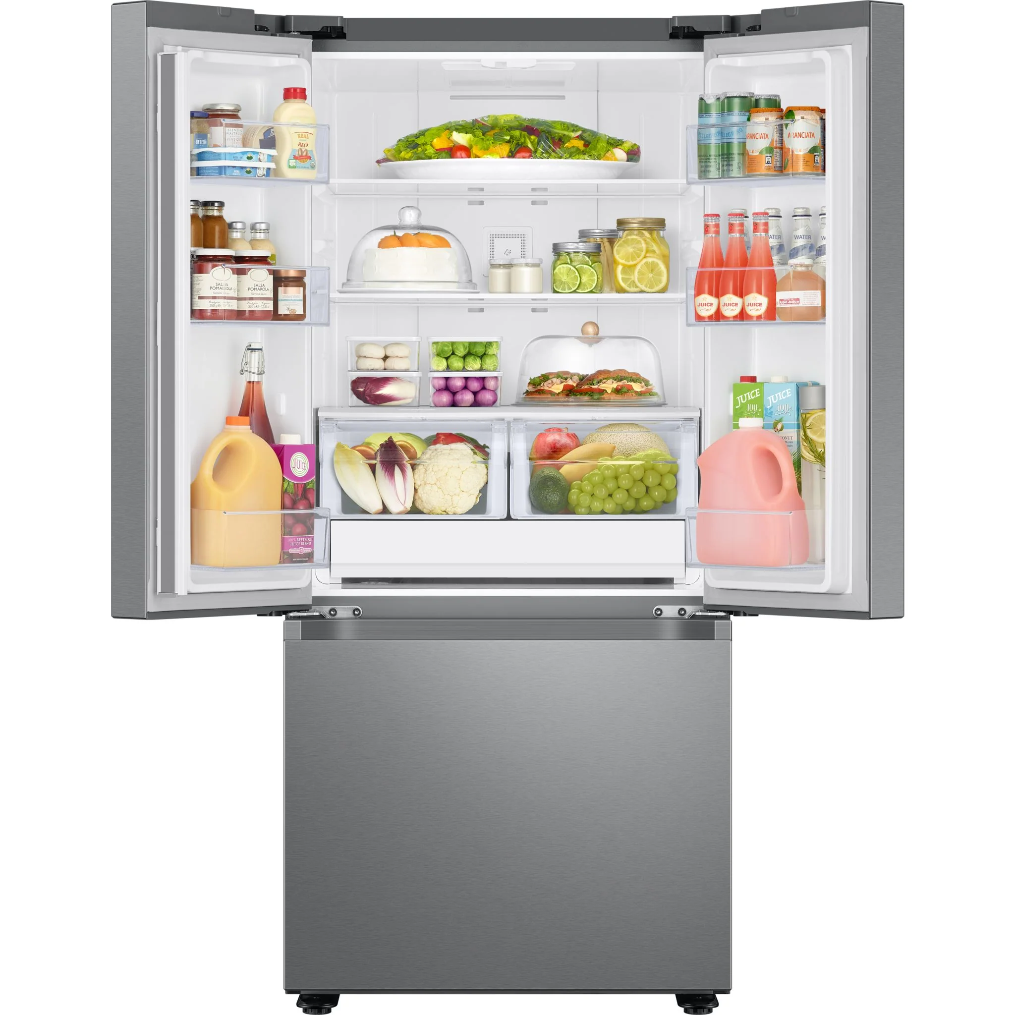 Samsung French Door Fridge (RF22A4111SR) - Stainless Steel - Image 5