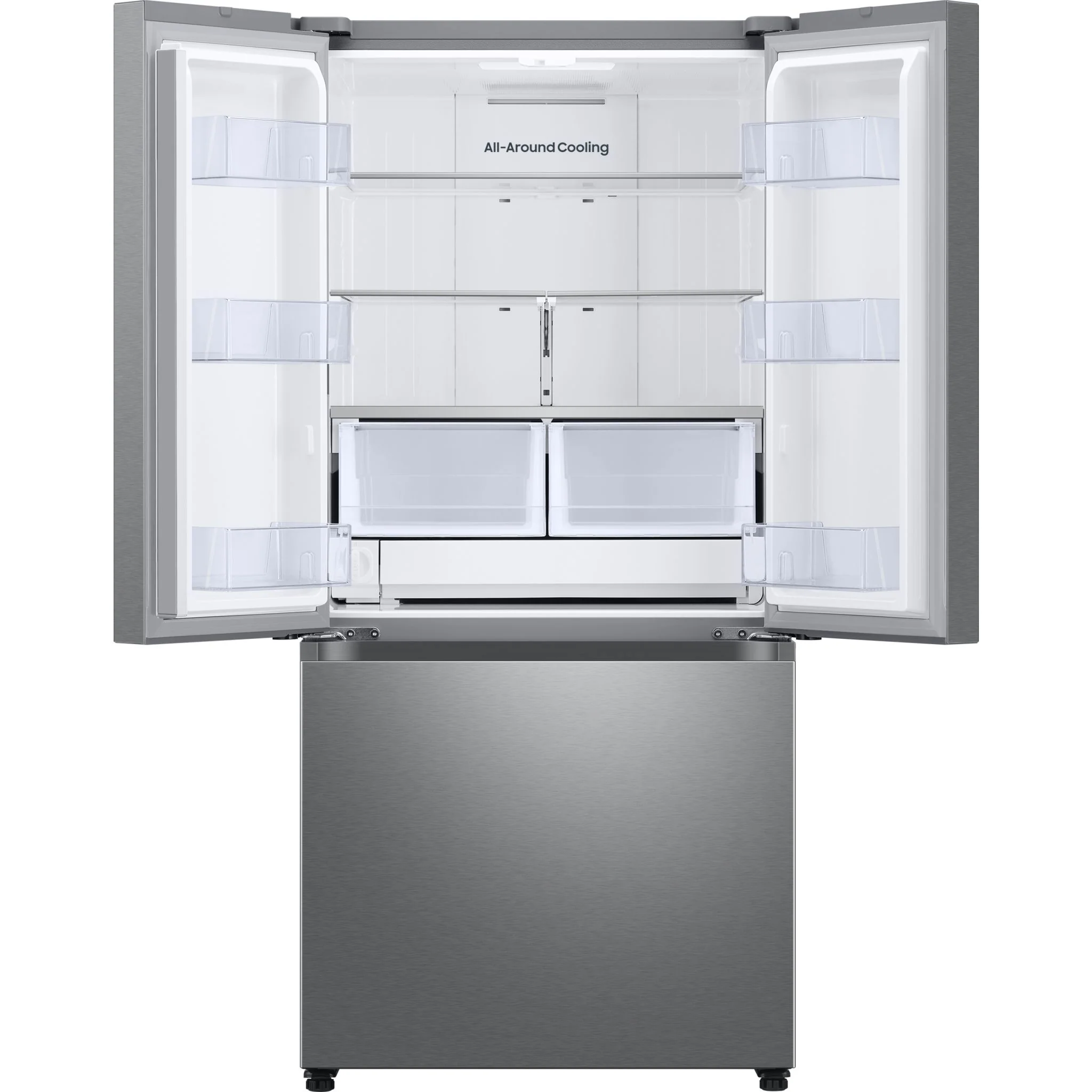Samsung French Door Fridge (RF25C5151SR) - Fingerprint Resistant Stainless Steel - Image 4