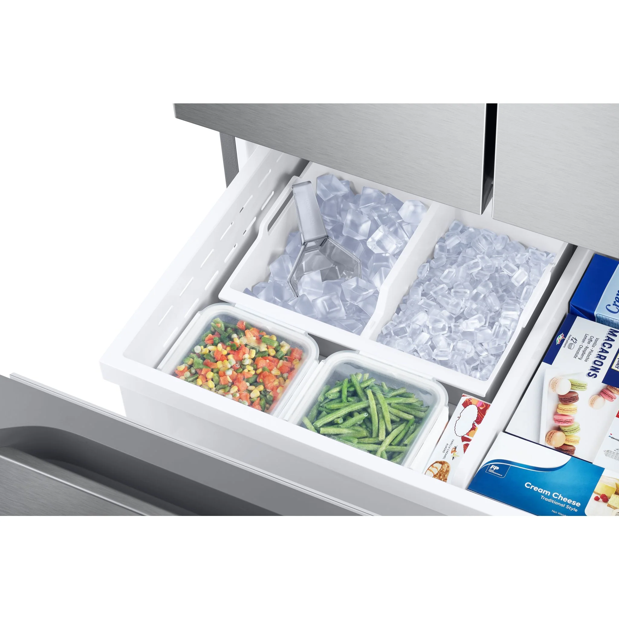 Samsung French Door Fridge (RF25C5151SR) - Fingerprint Resistant Stainless Steel - Image 9