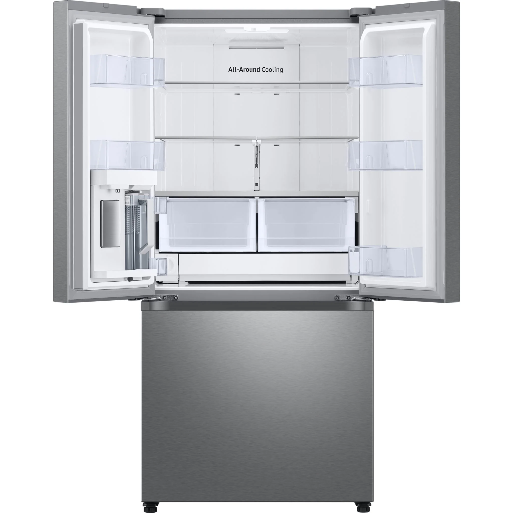 Samsung French Door Fridge (RF25C5551SR) - Fingerprint Resistant Stainless Steel - Image 4