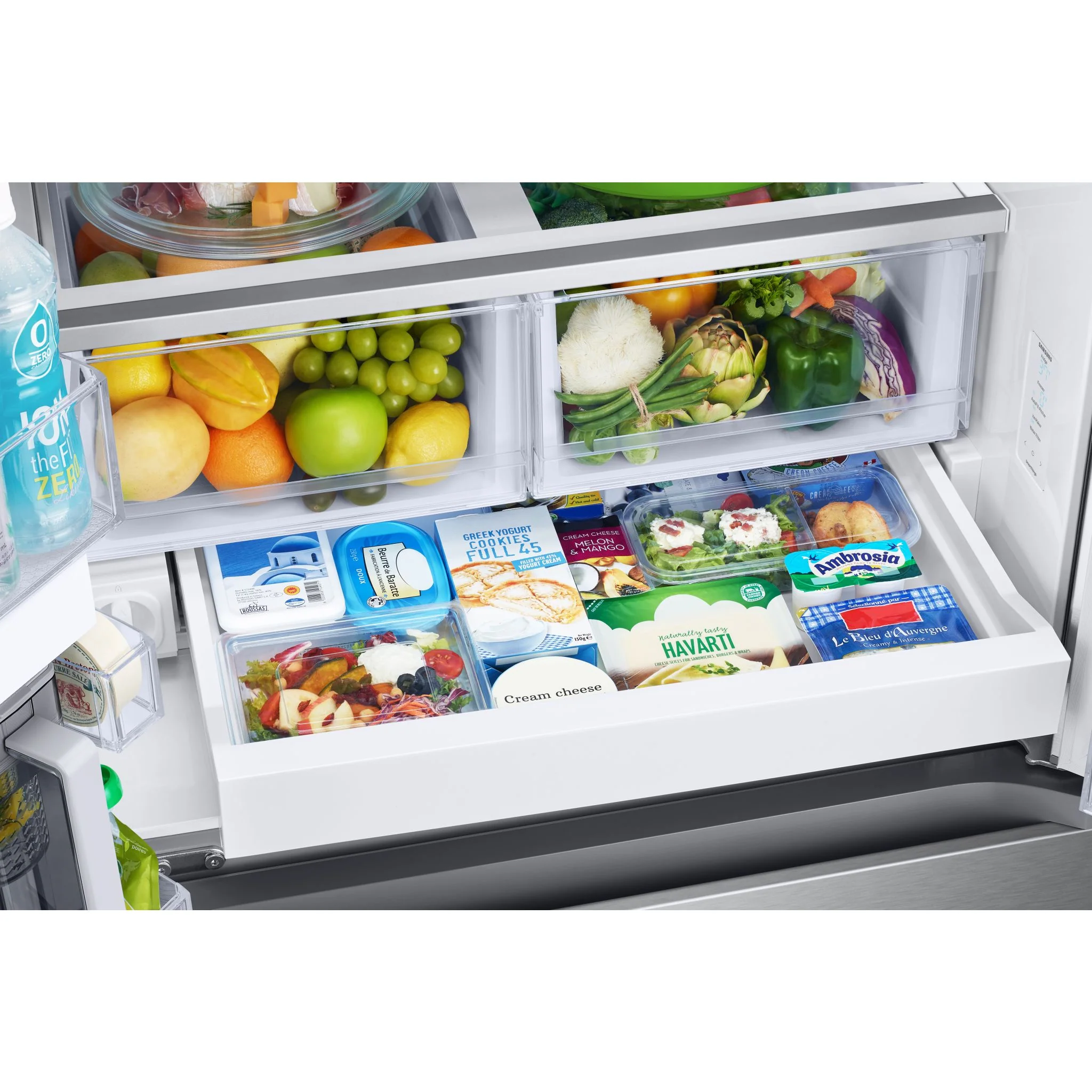 Samsung French Door Fridge (RF25C5551SR) - Fingerprint Resistant Stainless Steel - Image 8