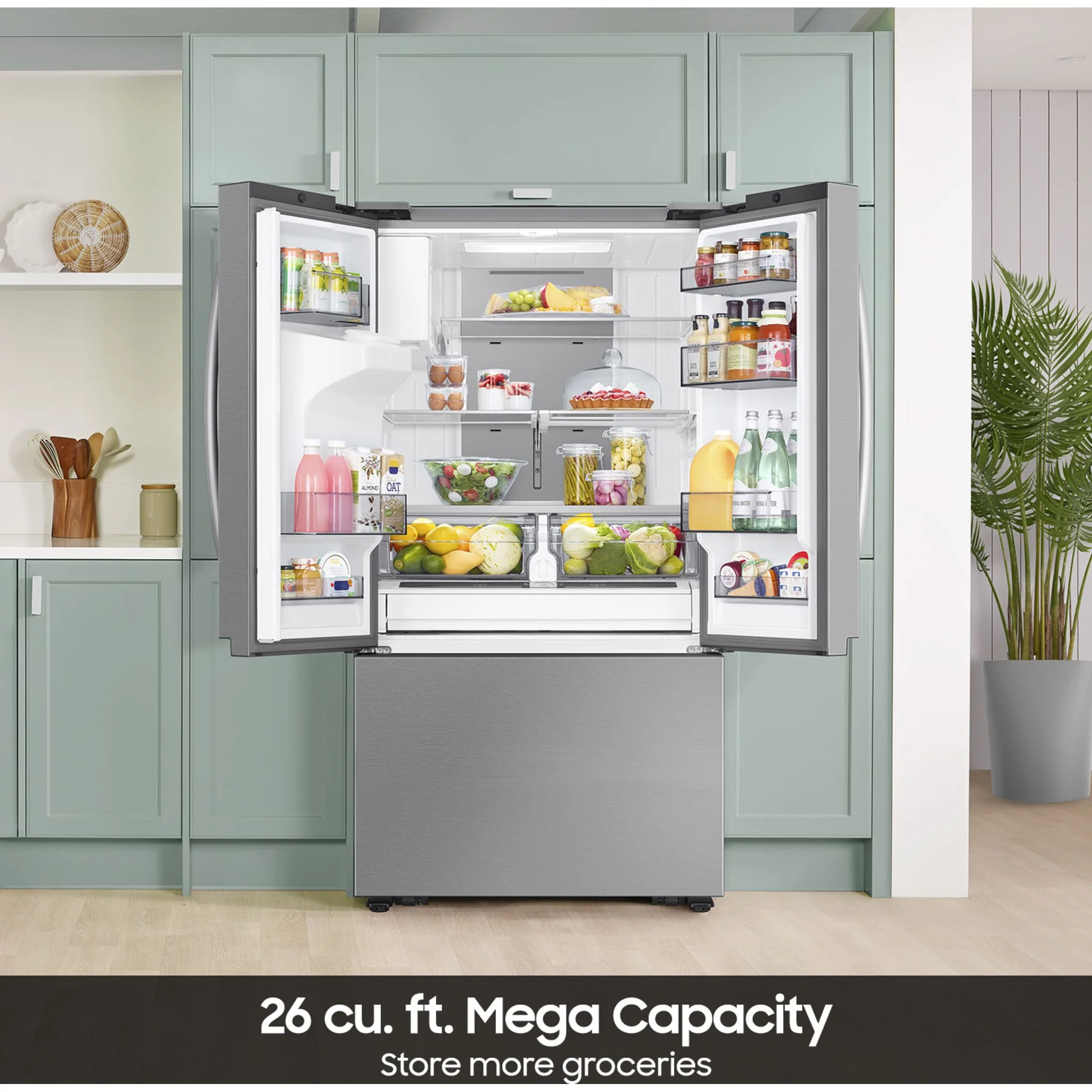 Samsung French Door Fridge (RF27CG5B30SRAA) - Stainless - Image 14