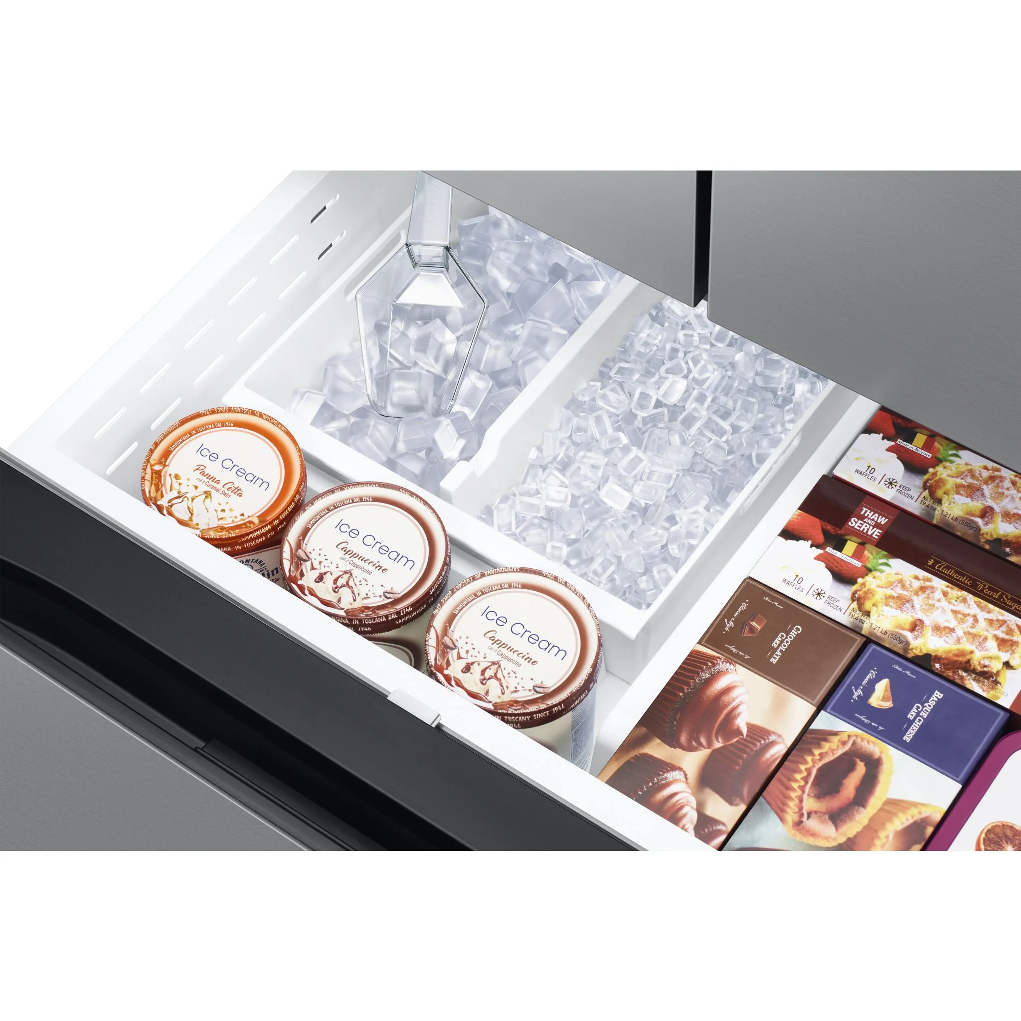 Samsung French Door Fridge (RF32CG5100SRAA) - SmudgeProof Stainless Steel - Image 9
