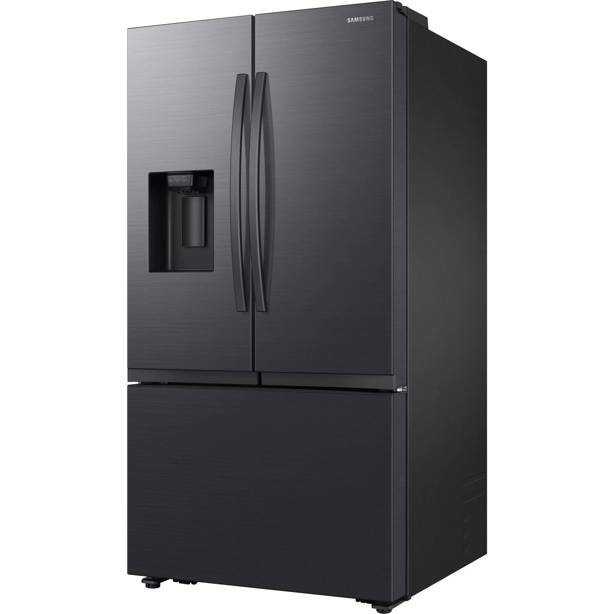 Samsung French Door Fridge (RF32CG5400MTAA) - Matte Black Stainless Steel - Image 3