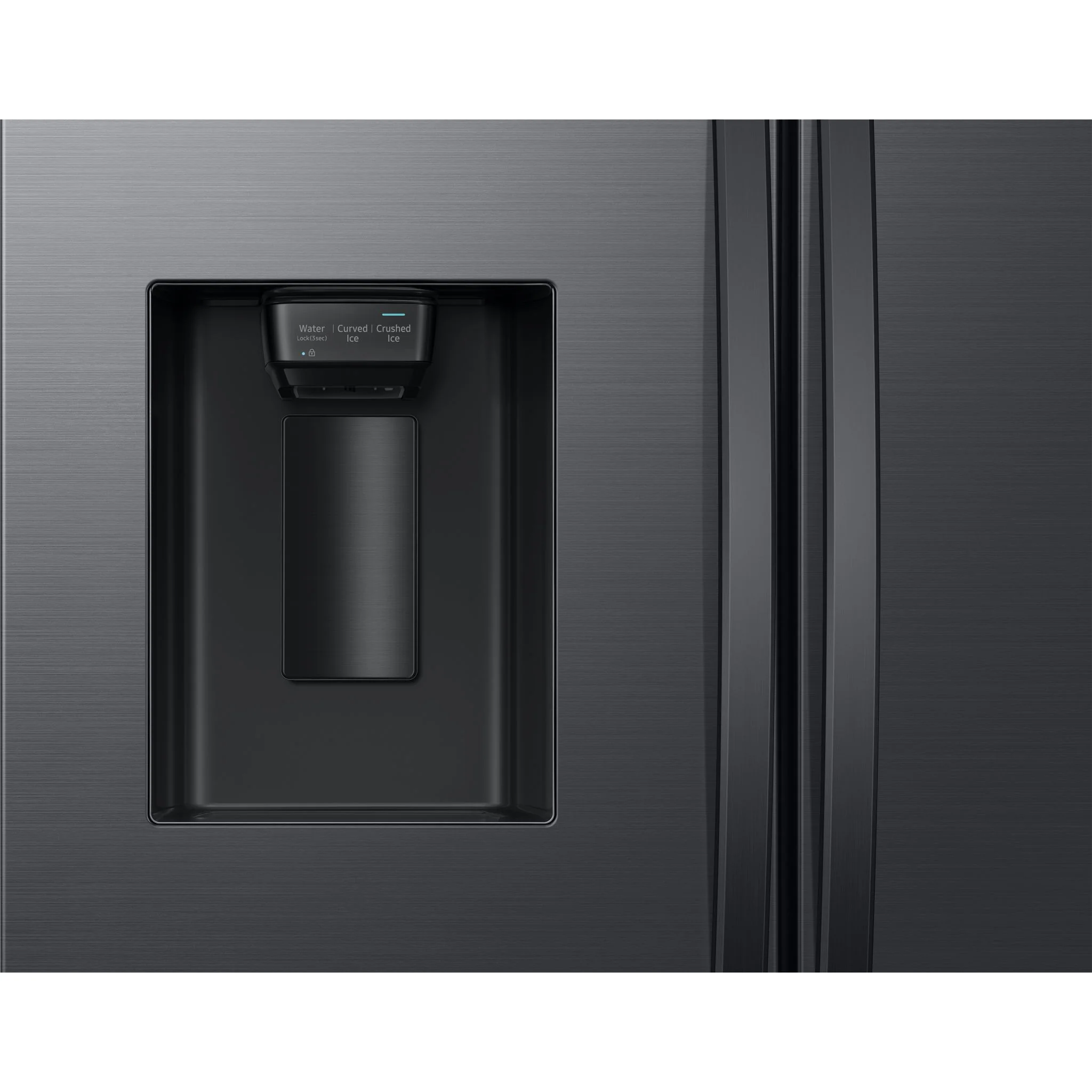 Samsung French Door Fridge (RF32CG5400MTAA) - Matte Black Stainless Steel - Image 7