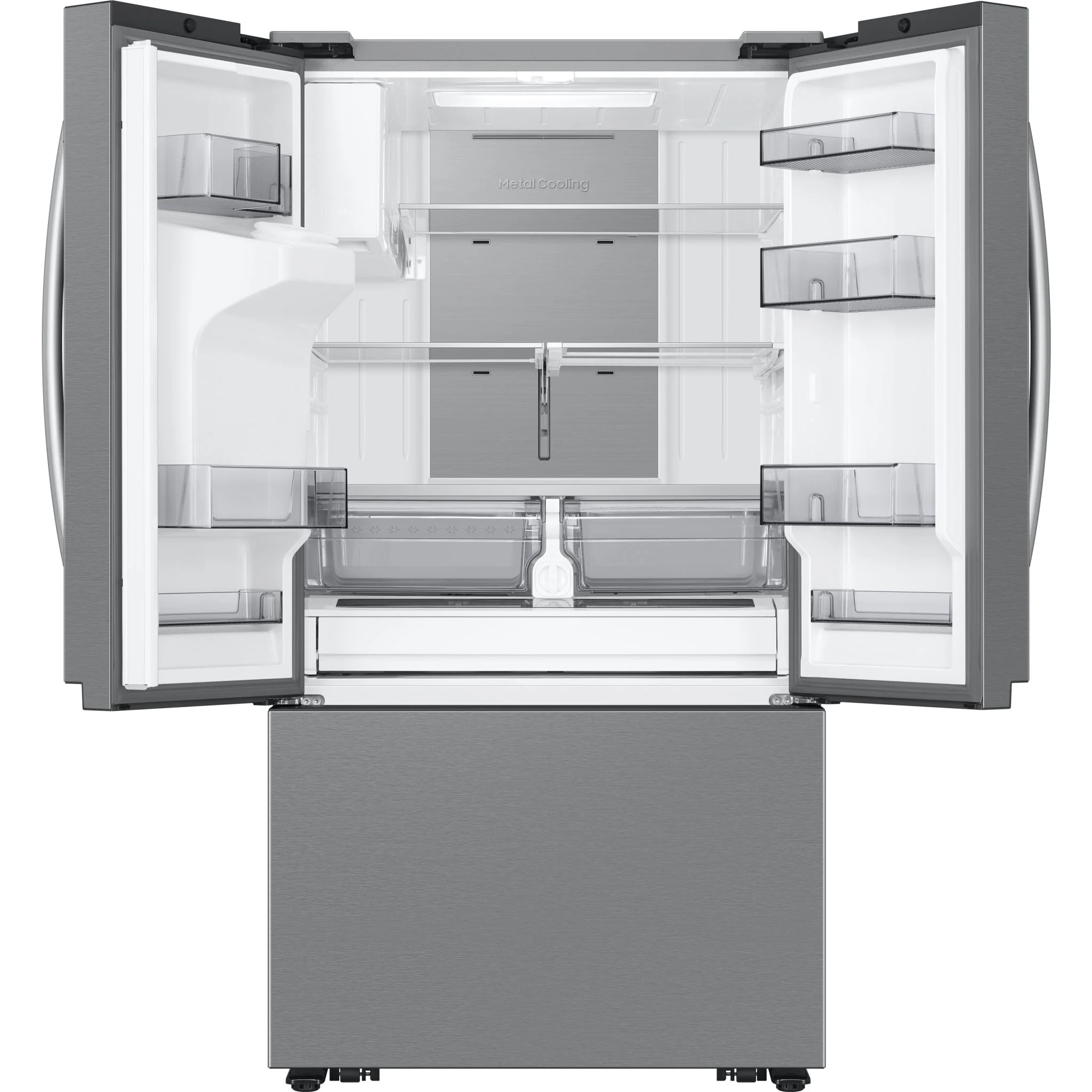 Samsung French Door Fridge (RF32CG5400SRAA) - SmudgeProof Stainless Steel - Image 4