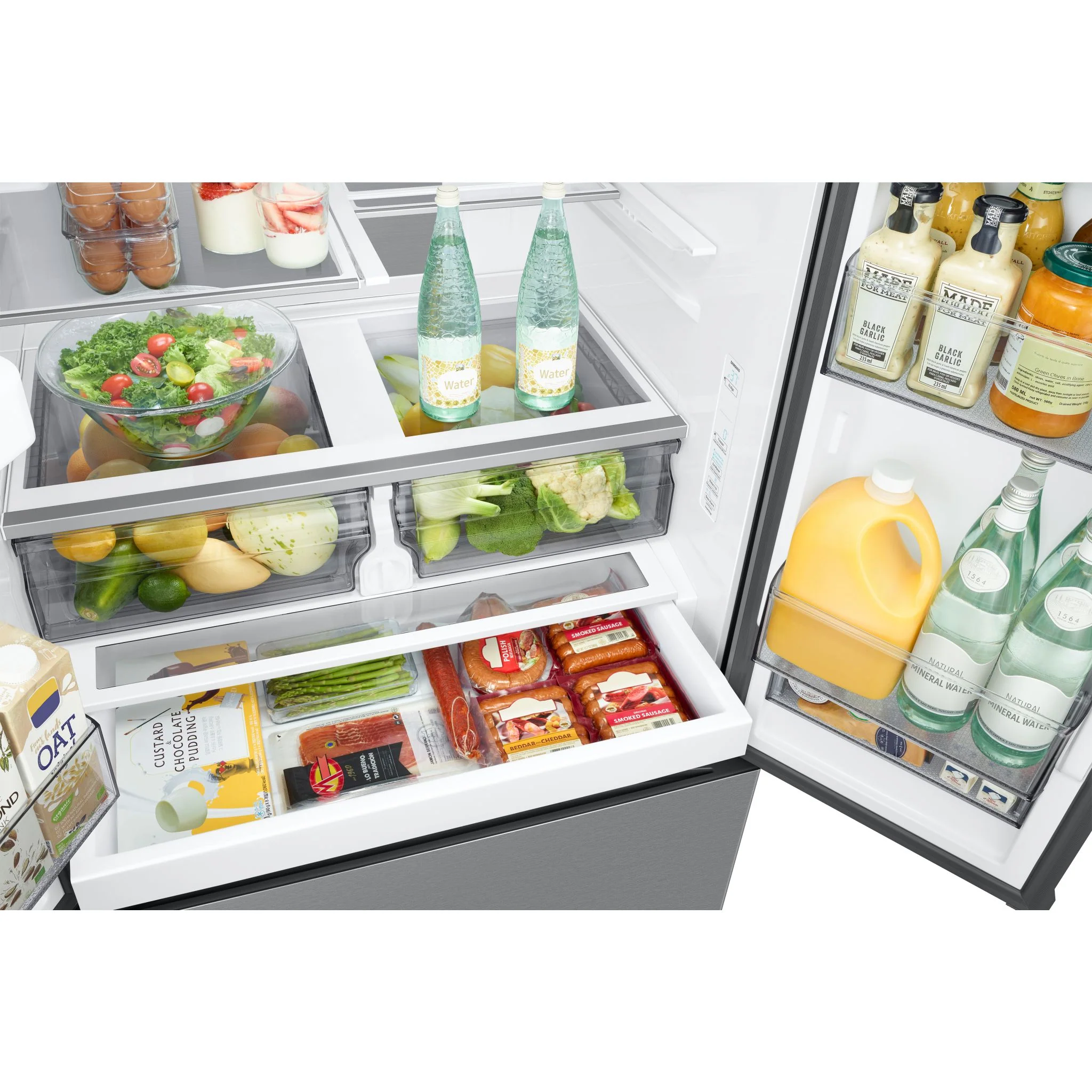 Samsung French Door Fridge (RF32CG5400SRAA) - SmudgeProof Stainless Steel - Image 8