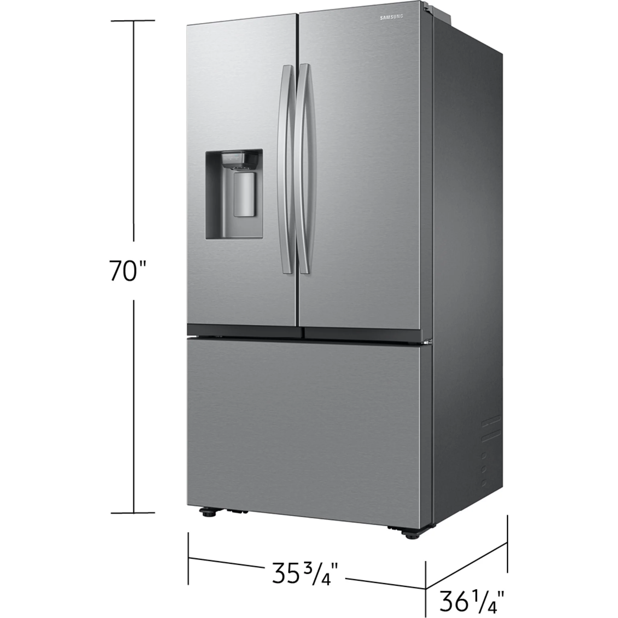 Samsung French Door Fridge (RF32CG5B30SRAA) - Stainless - Image 11