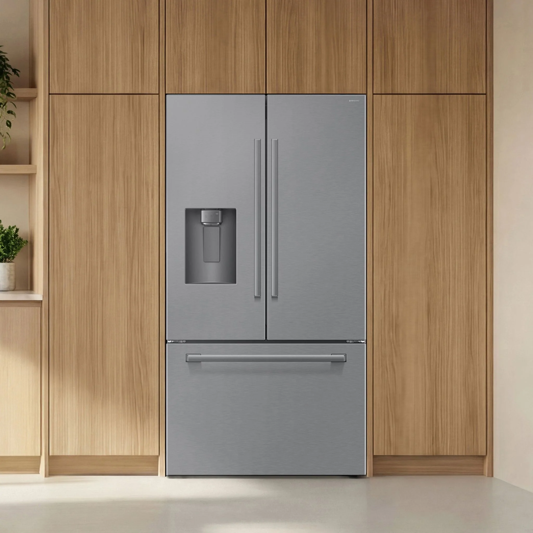 Samsung French Door Fridge (RF70H25HERAA) - Stainless - Image 14