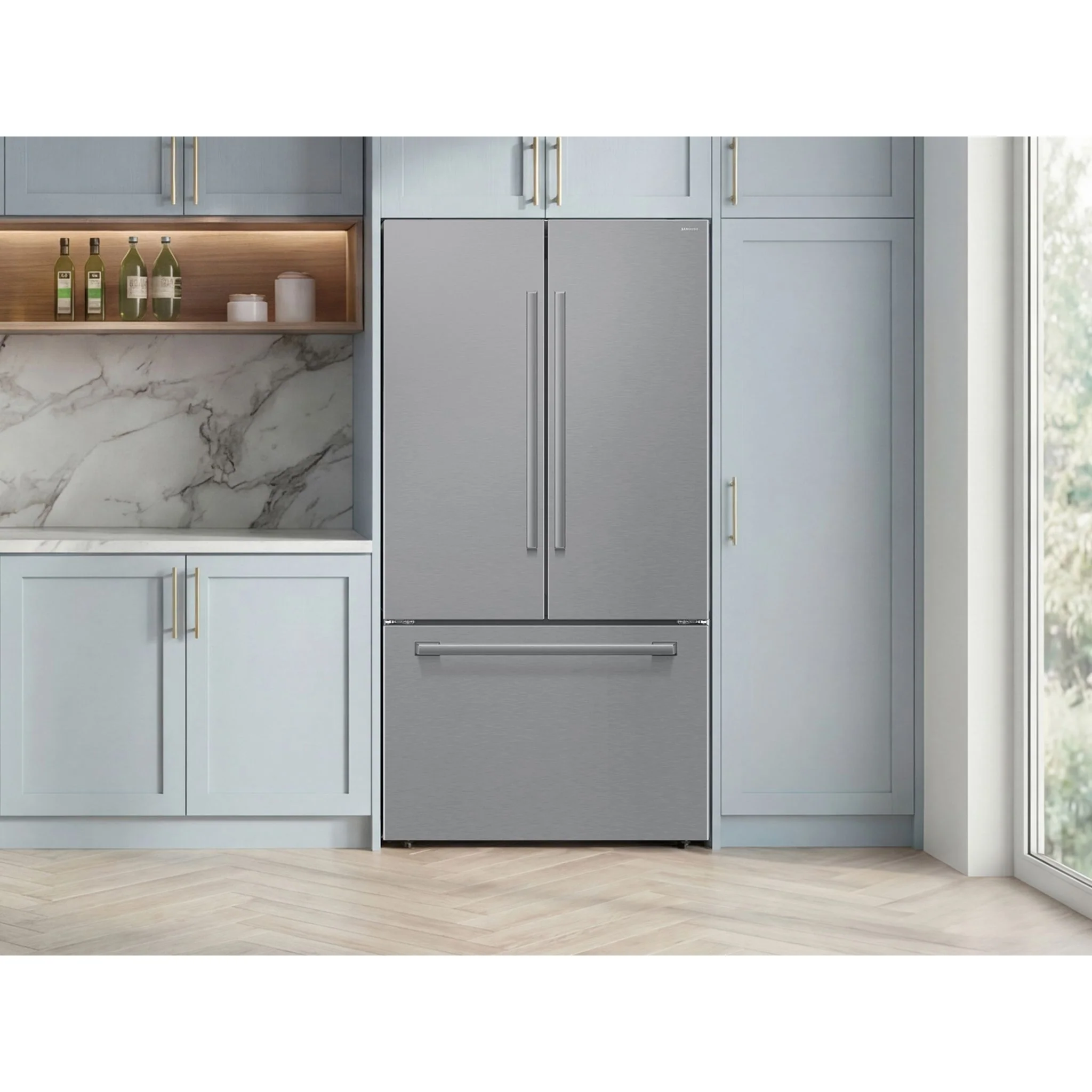 Samsung French Door Fridge (RF70H25KERAA) - Stainless - Image 10