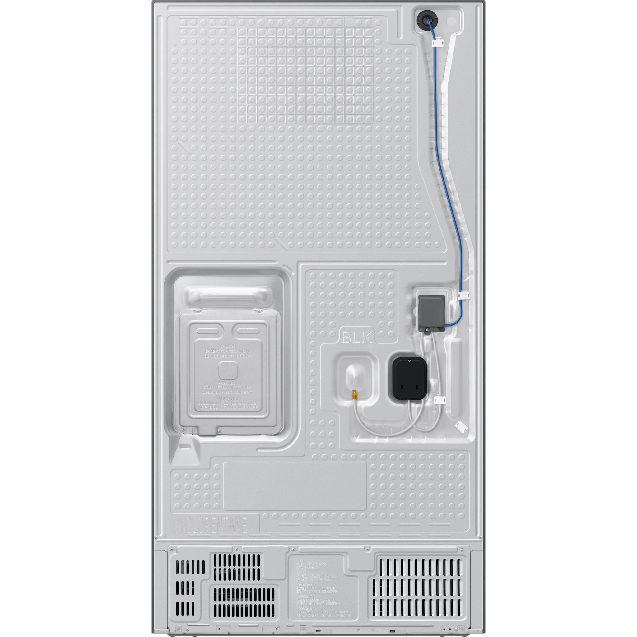 Samsung French Door Fridge (RF70H30KEEAA) - Matt Black Stainless - Image 11