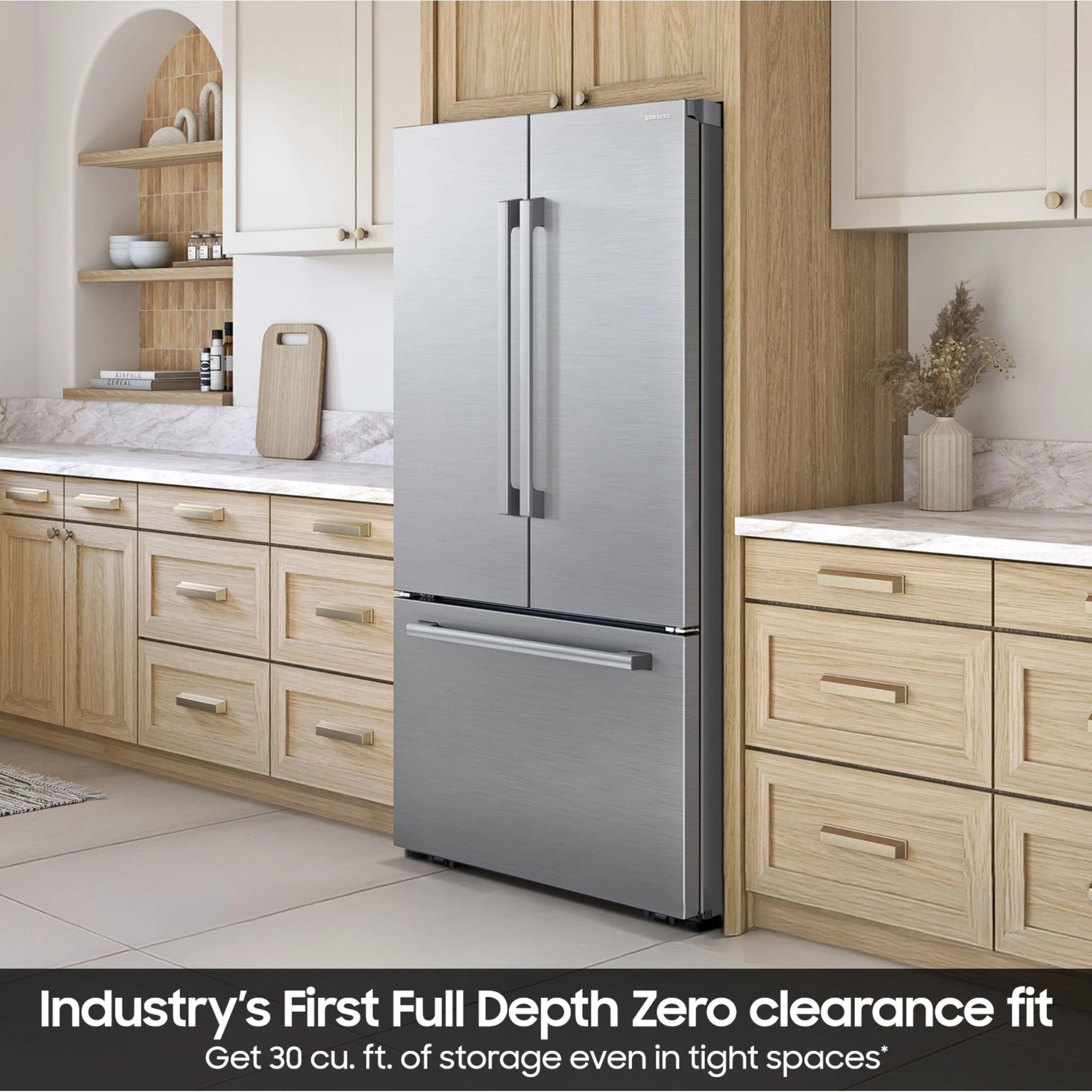 Samsung French Door Fridge (RF70H30KERAA) - Stainless - Image 16