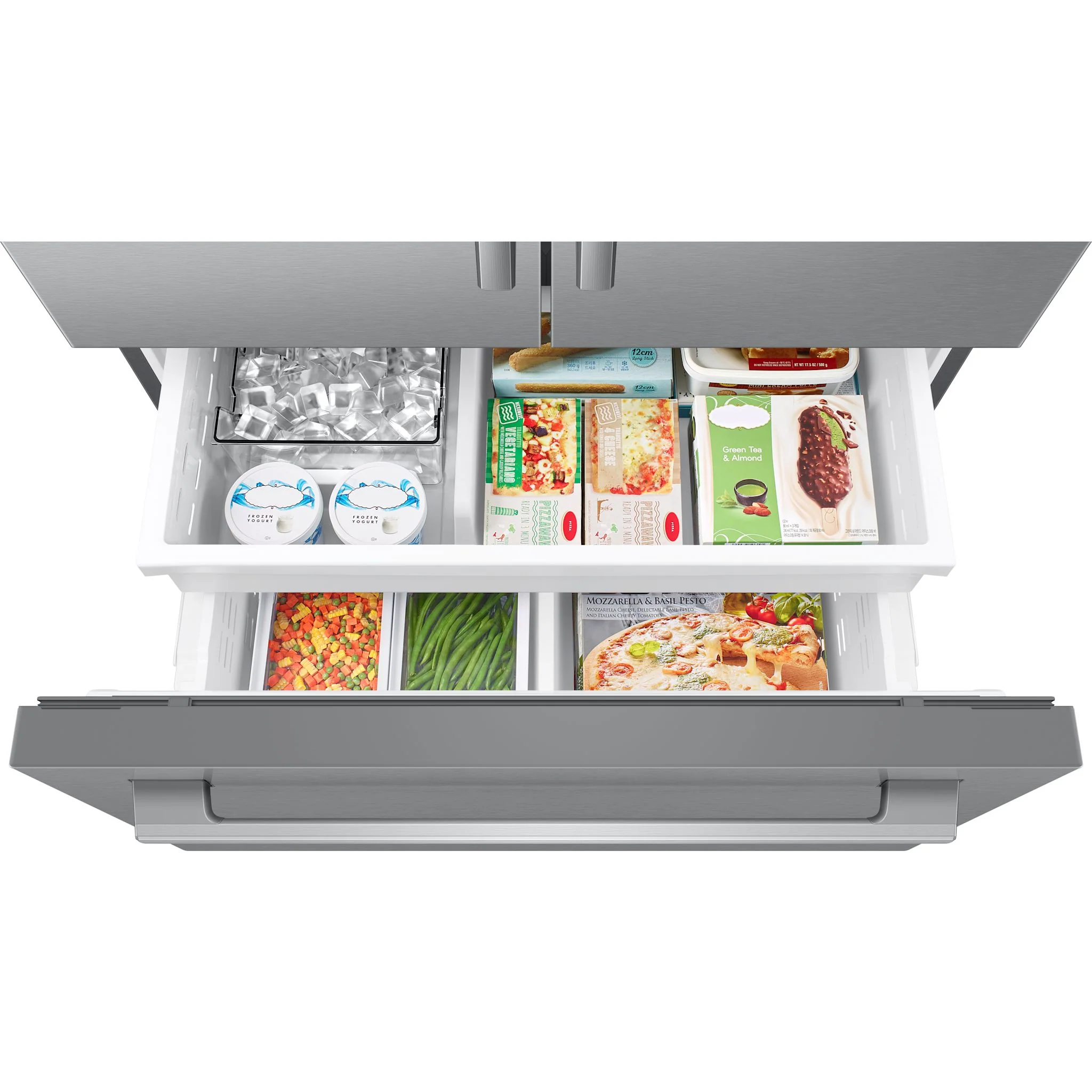 Samsung French Door Fridge (RF70H30KERAA) - Stainless - Image 7