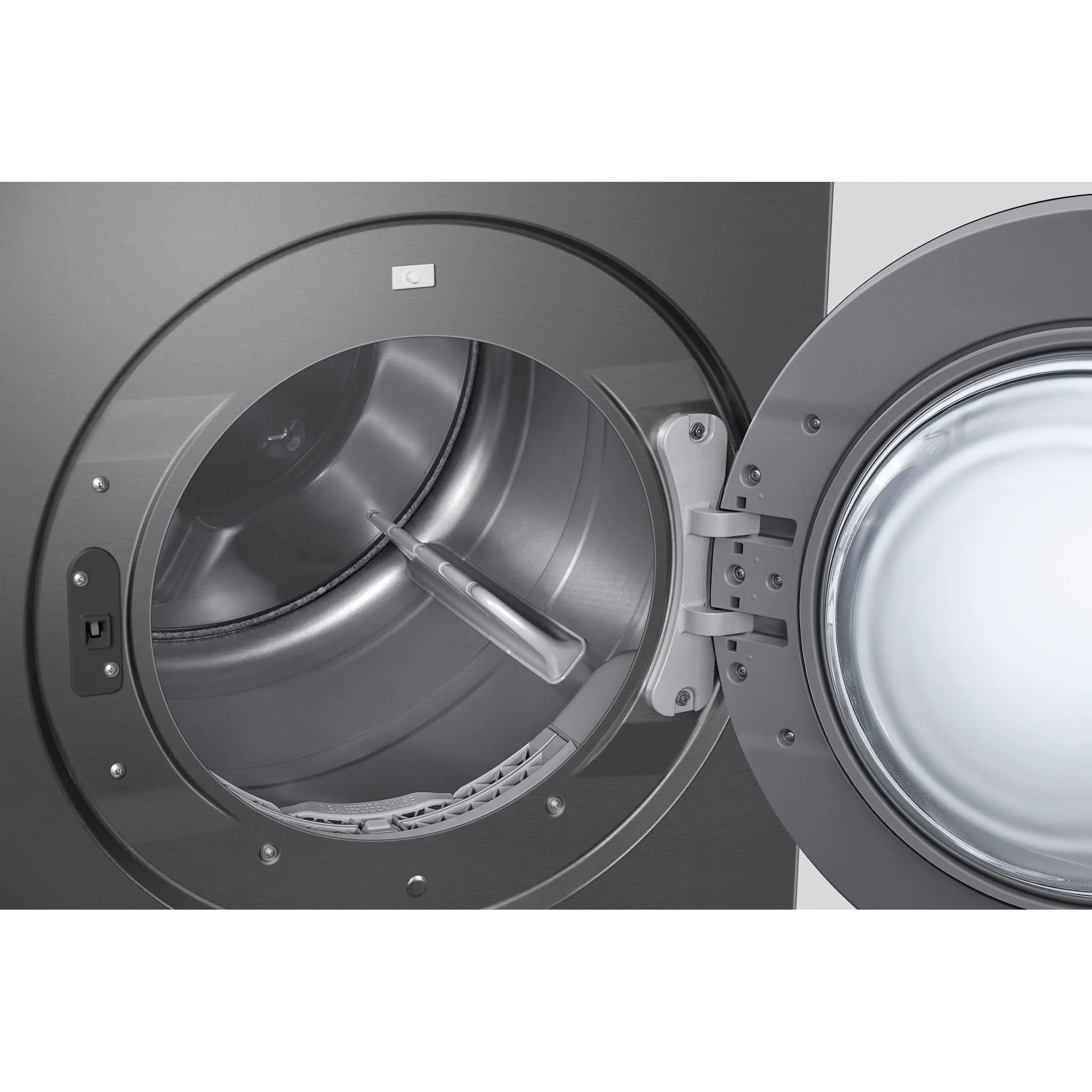 Samsung Front Load Dryer (DV90F53AESAC) - Dark Steel - Image 6