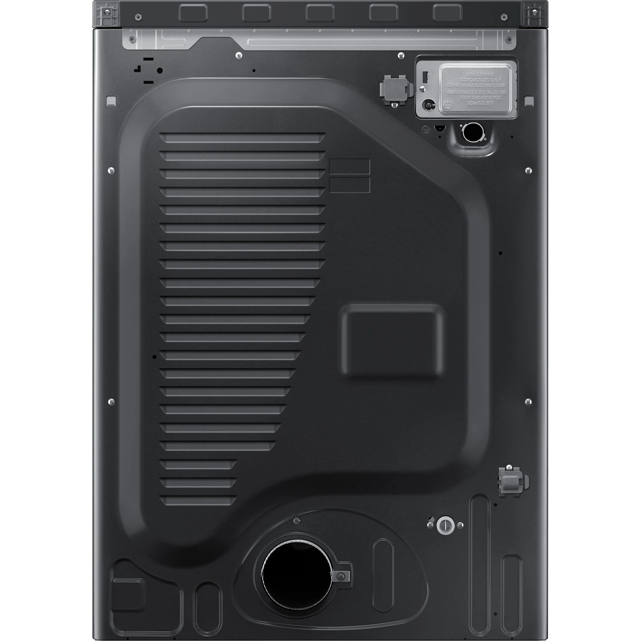 Samsung Front Load Dryer (DV90F53AESAC) - Dark Steel - Image 8