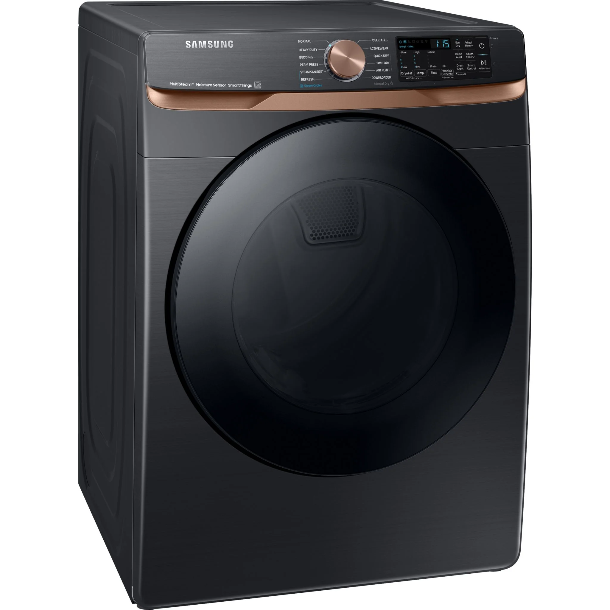 Samsung Front Load Dryer (DVE50BG8300VAC) - Black - Image 2