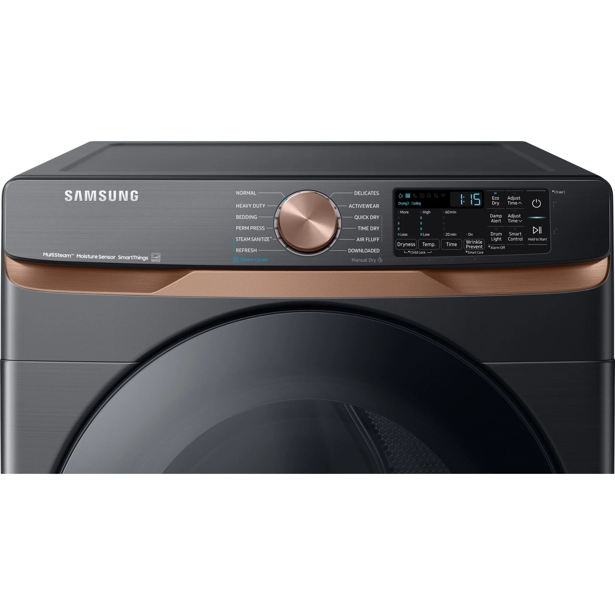Samsung Front Load Dryer (DVE50BG8300VAC) - Black - Image 6