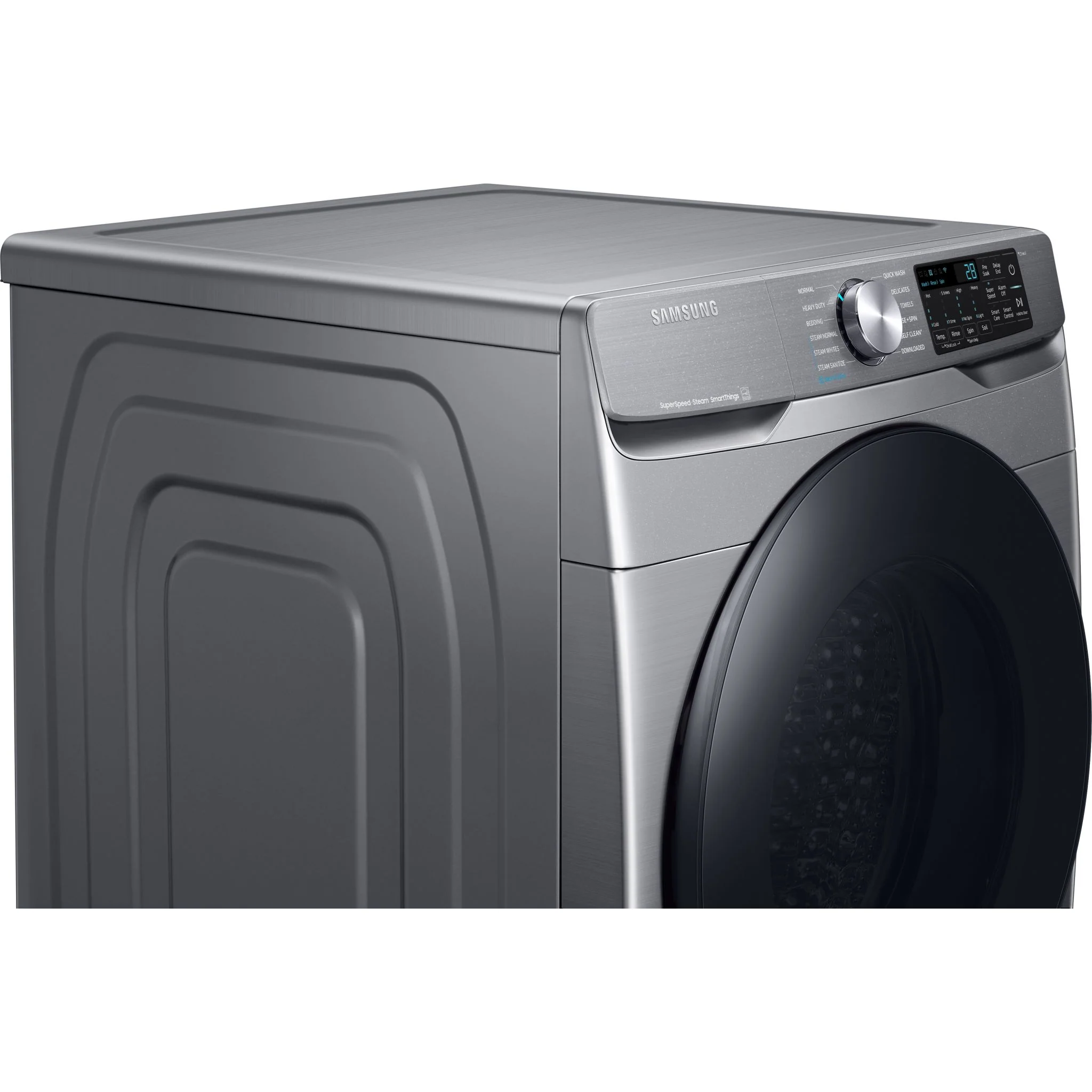 Samsung Front Load Washer (WF45B6300AP) - Grey - Image 14